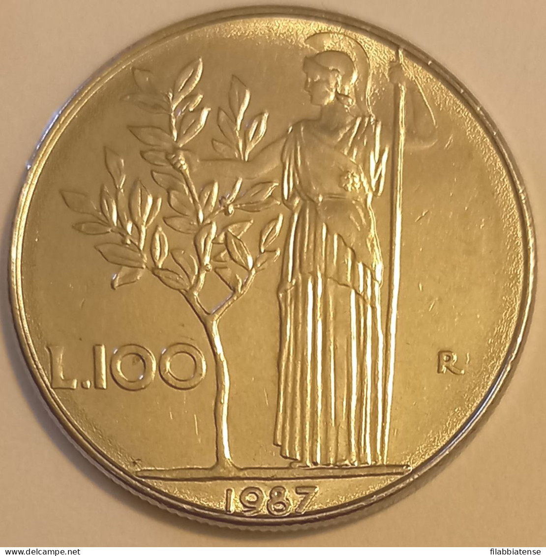 1987 - Italia 100 Lire    ------ - 100 Lire