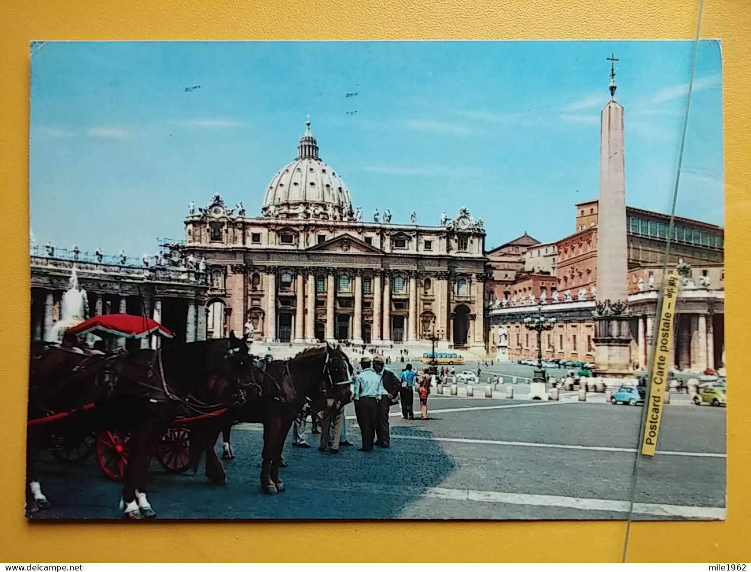 KOV 417-53 - VATICAN, Italia, VATICANO, ROMA, HORSE, CHEVAL - Vatican