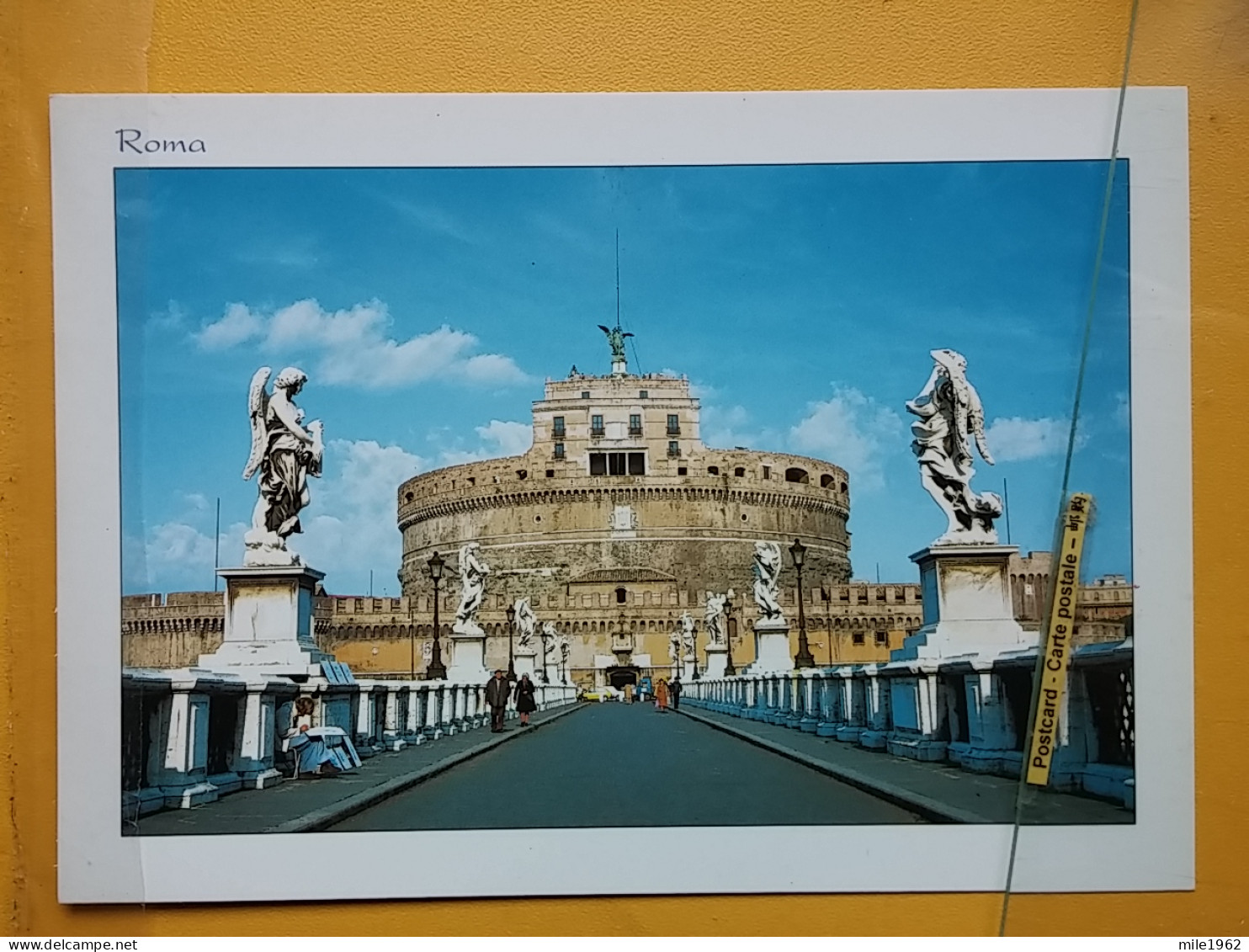 KOV 417-52 - ROMA, Italia, CHATEAU, CASTLE ST ANGELO - Castel Sant'Angelo