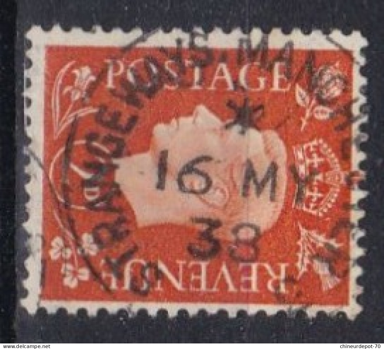 ROYAUME UNI KING STRANGE WAYS Manchester Strangeways 38 BELLE OBLITERATION - Used Stamps