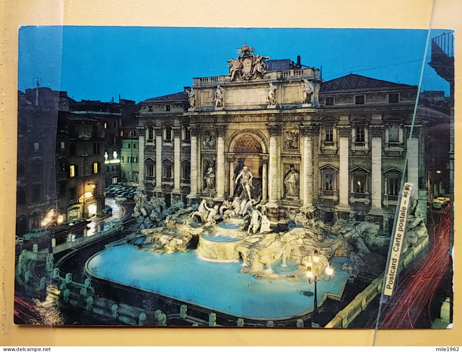 KOV 417-58 - ROMA, Italia, Fontana Di Trevi, Fontaine, Fountain - Fontana Di Trevi