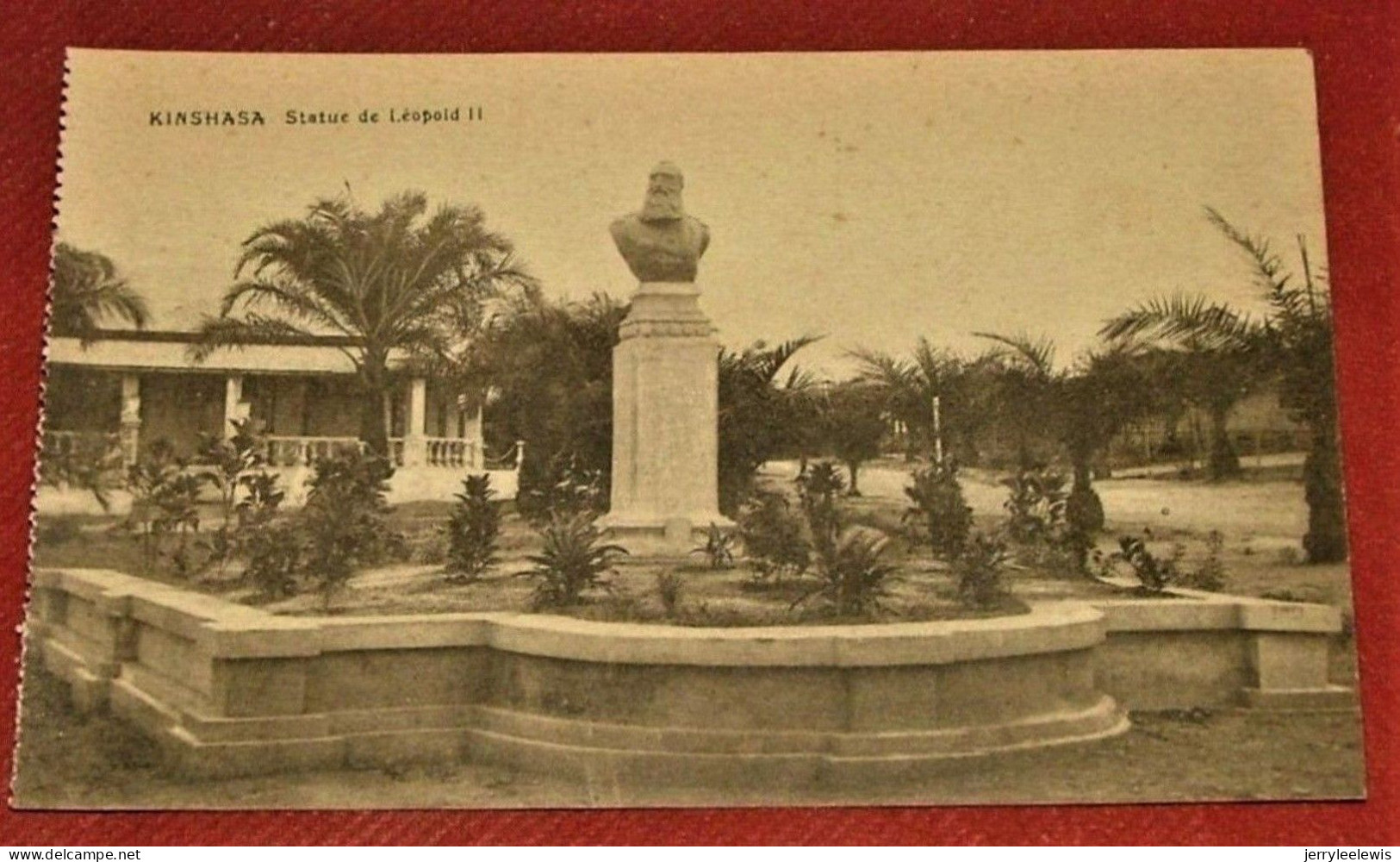 CONGO  BELGE -   Kinshasa - Léopoldville -    Statue Du Roi Léopold II - Kinshasa - Léopoldville