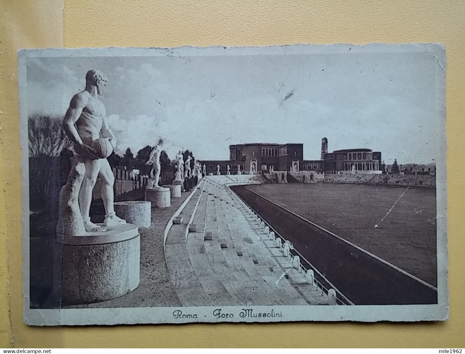 KOV 417-61 - ROMA, Italia, MUSSOLINI FOOTBALL STADIUM, STADE, STADION - Estadios E Instalaciones Deportivas