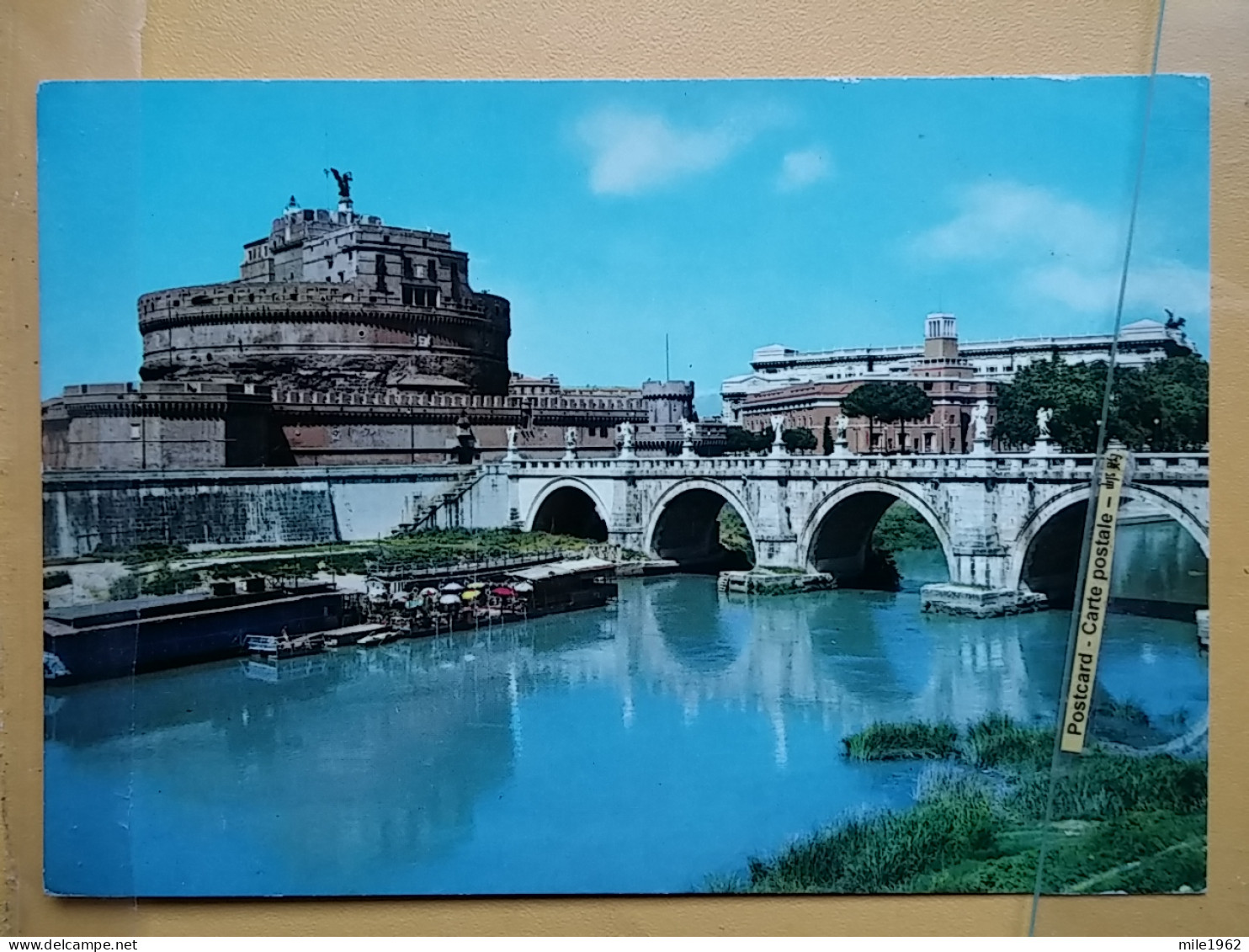 KOV 417-62 - ROMA, Italia, CHATEAU, CASTLE ST ANGELO - Castel Sant'Angelo