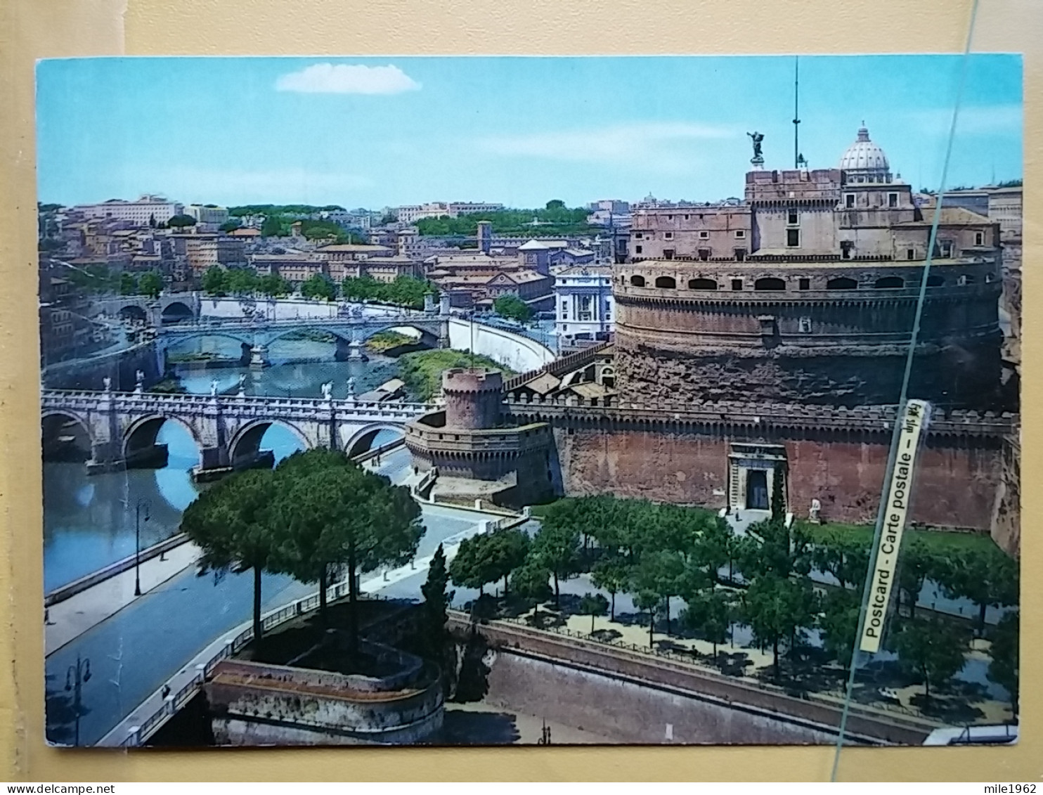 KOV 417-62 - ROMA, Italia, CHATEAU, CASTLE ST ANGELO - Castel Sant'Angelo