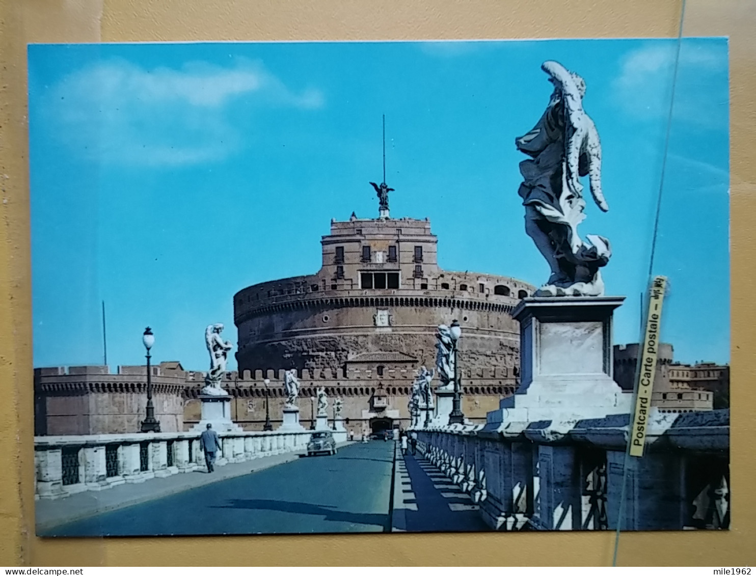 KOV 417-62 - ROMA, Italia, CHATEAU, CASTLE ST ANGELO - Castel Sant'Angelo