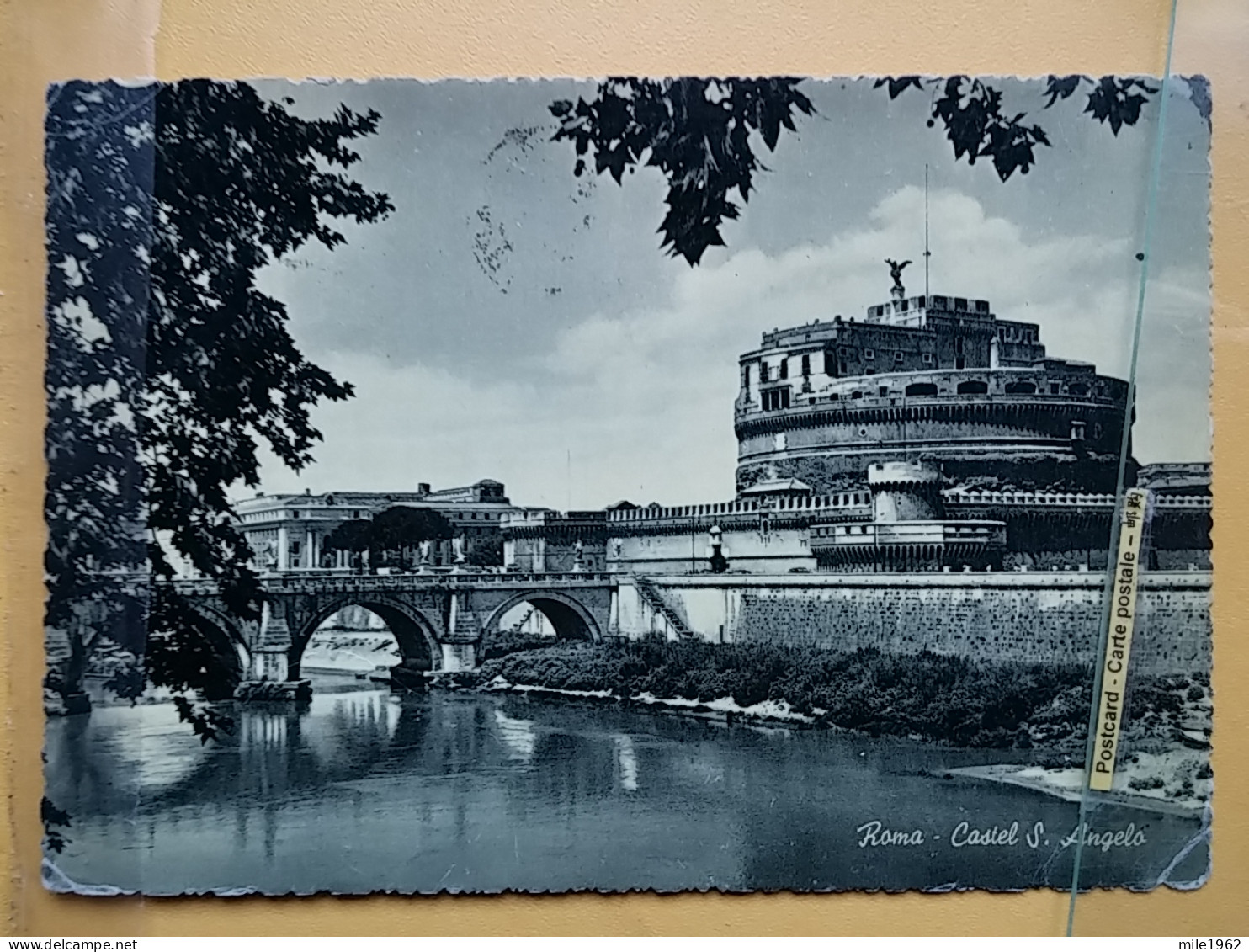 KOV 417-62 - ROMA, Italia, CHATEAU, CASTLE ST ANGELO - Castel Sant'Angelo