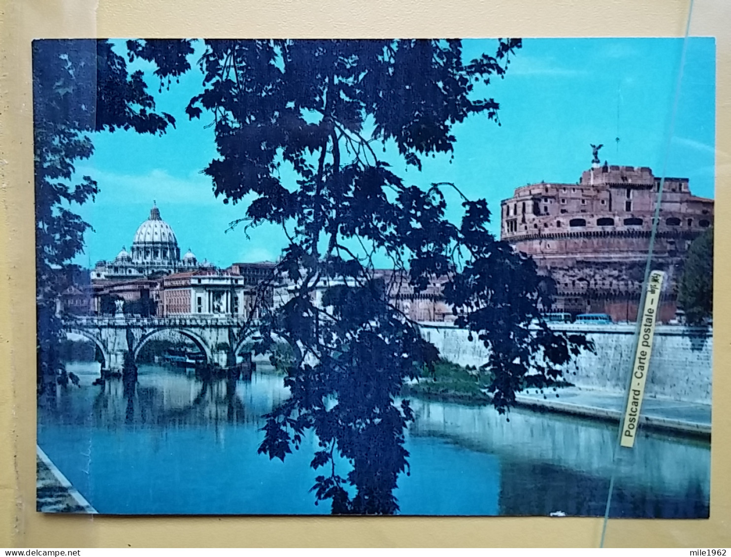 KOV 417-62 - ROMA, Italia, CHATEAU, CASTLE ST ANGELO - Castel Sant'Angelo