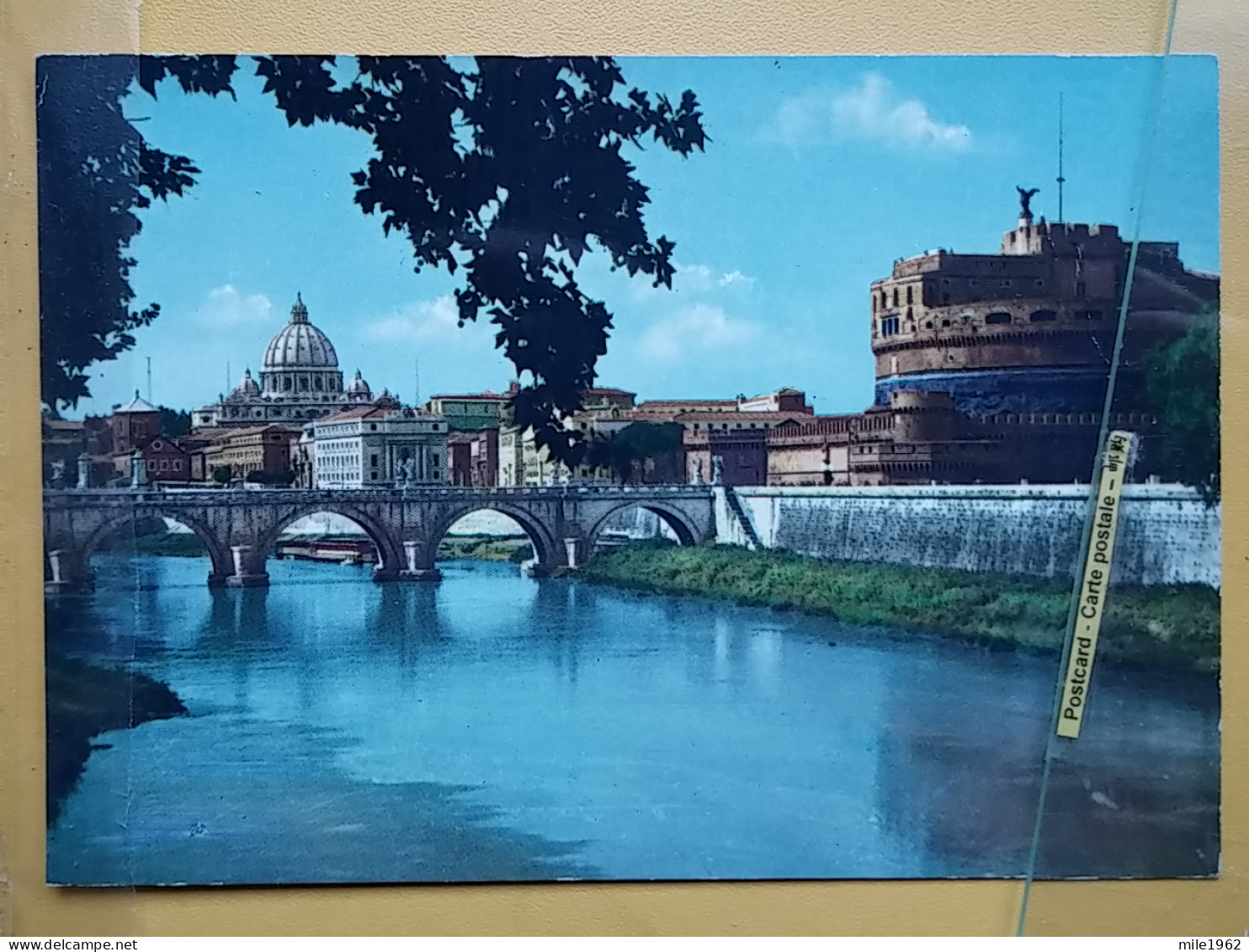 KOV 417-62 - ROMA, Italia, CHATEAU, CASTLE ST ANGELO - Castel Sant'Angelo