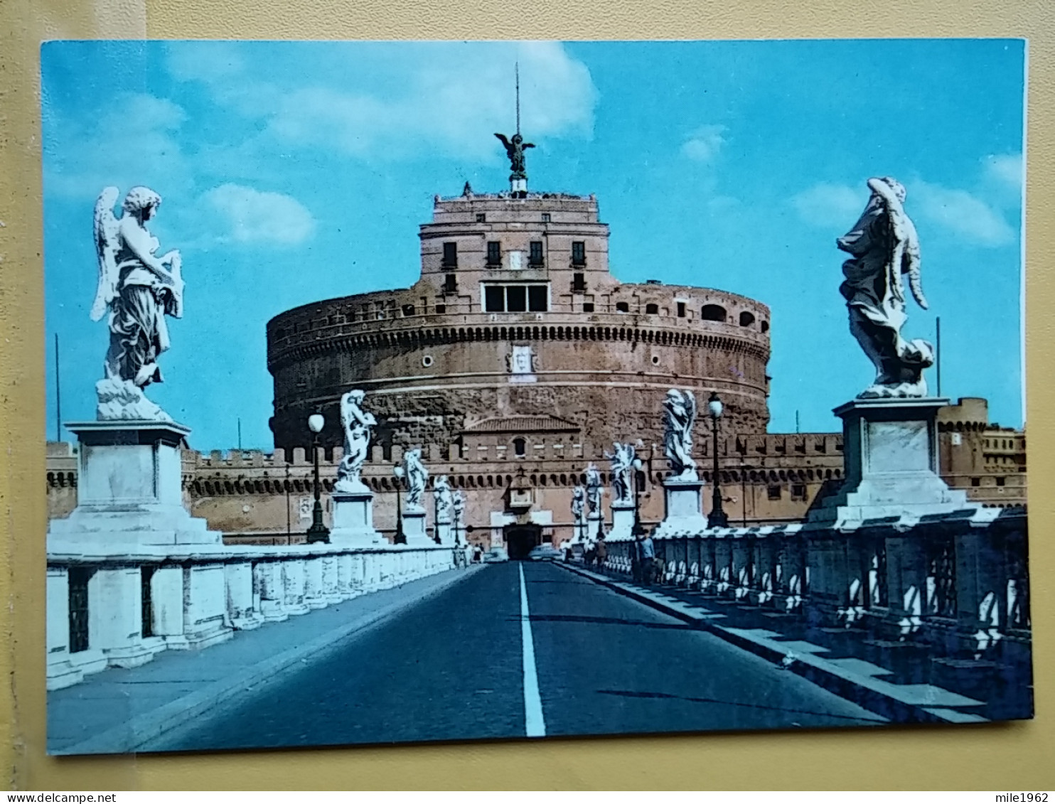 KOV 417-62 - ROMA, Italia, CHATEAU, CASTLE ST ANGELO - Castel Sant'Angelo