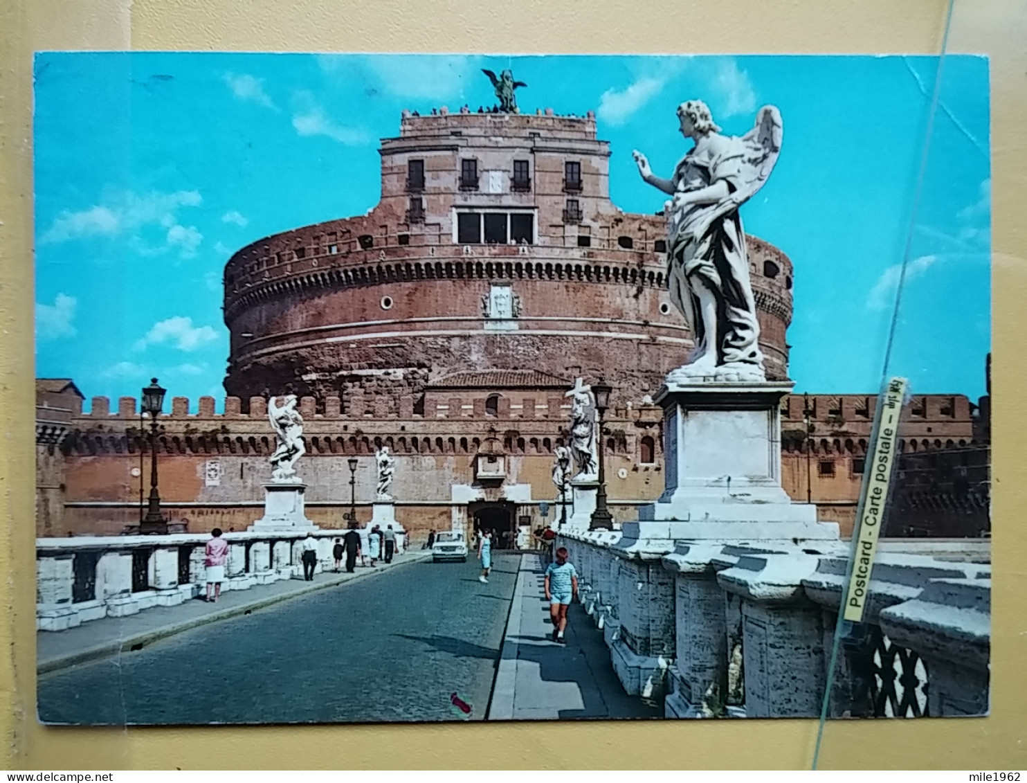 KOV 417-62 - ROMA, Italia, CHATEAU, CASTLE ST ANGELO - Castel Sant'Angelo