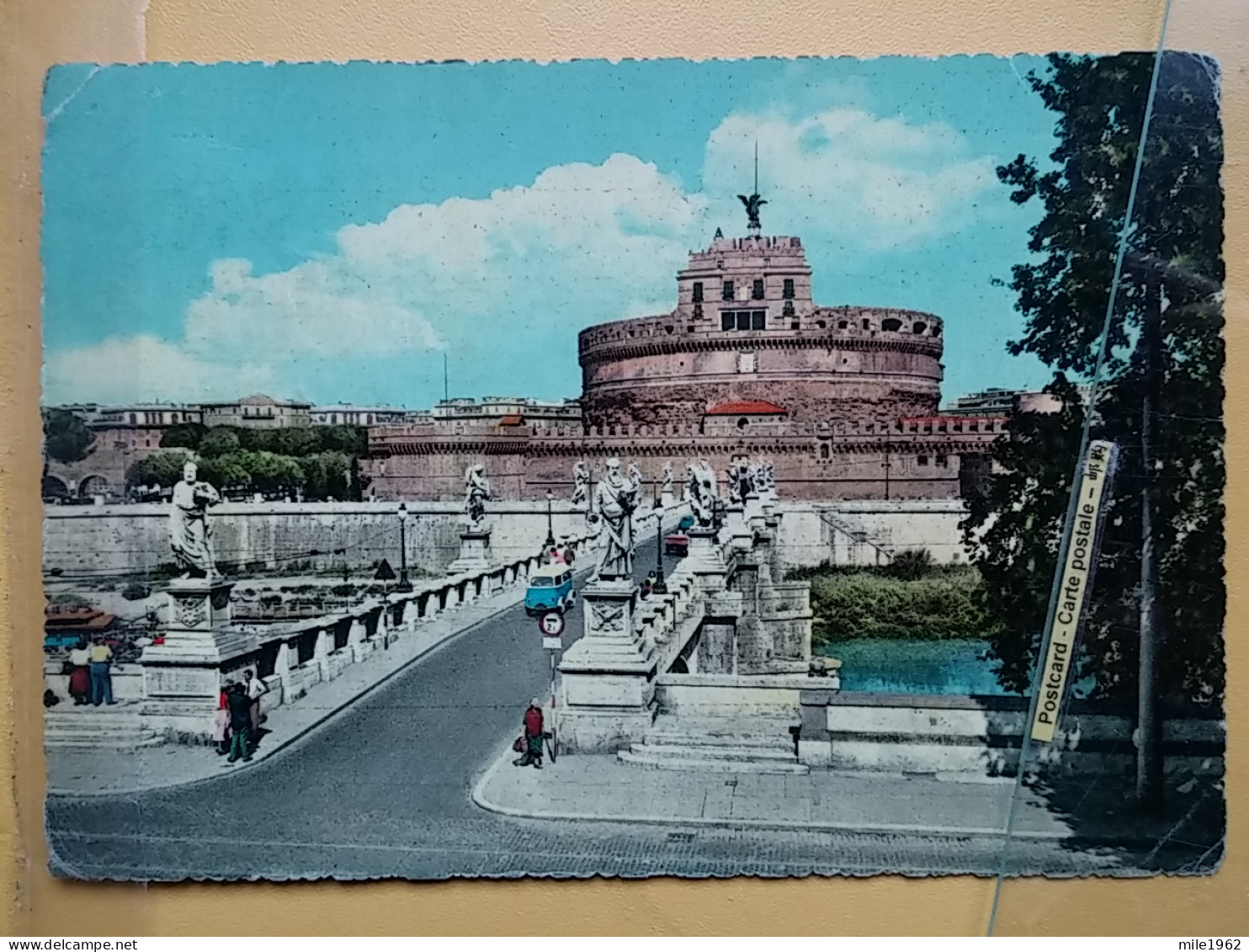 KOV 417-62 - ROMA, Italia, CHATEAU, CASTLE ST ANGELO - Castel Sant'Angelo