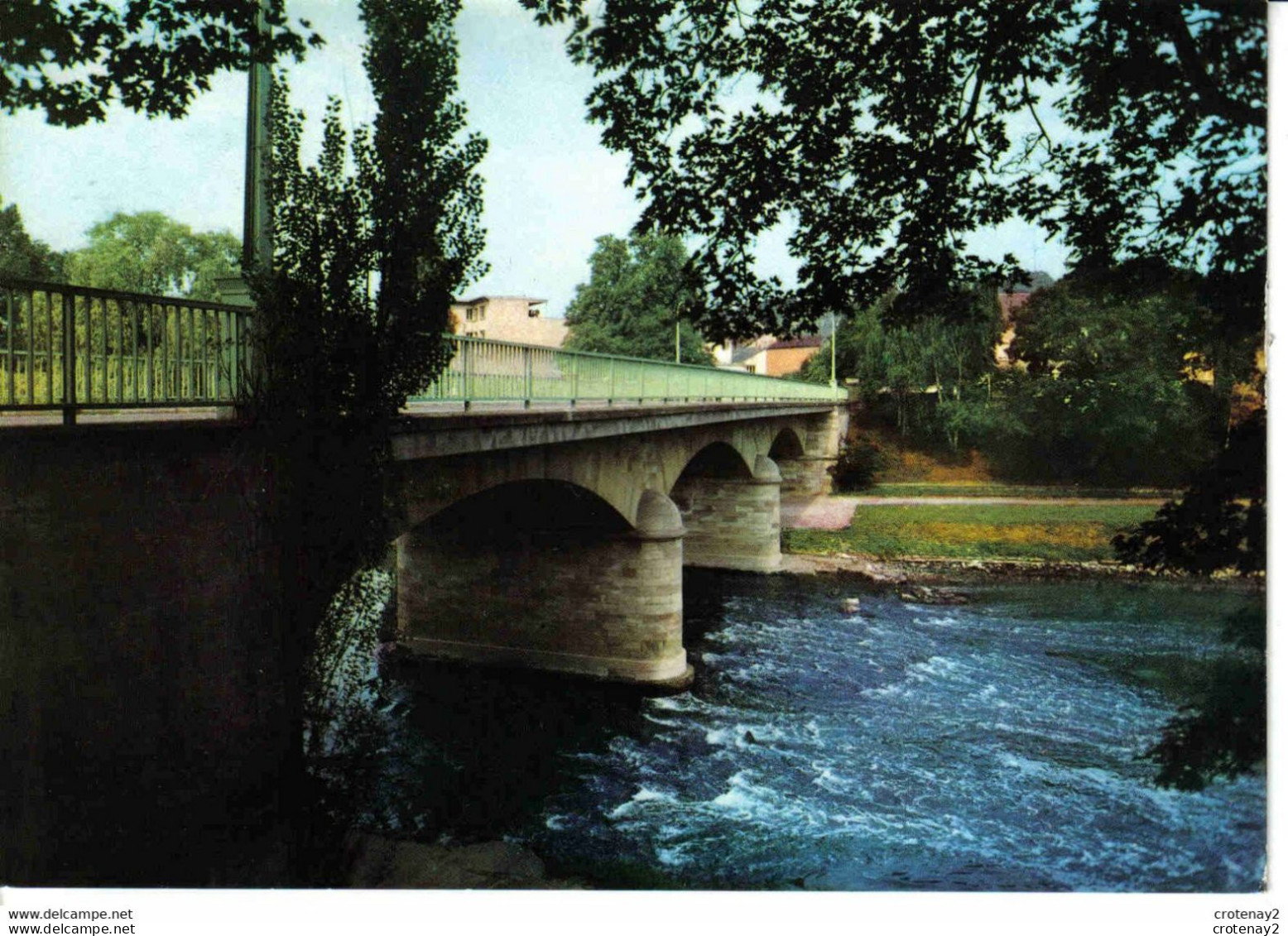 Luxembourg DIEKIRCH La Sûre Pittoresque N°809 Messageries Paul Kraus Beau Pont VOIR DOS - Diekirch