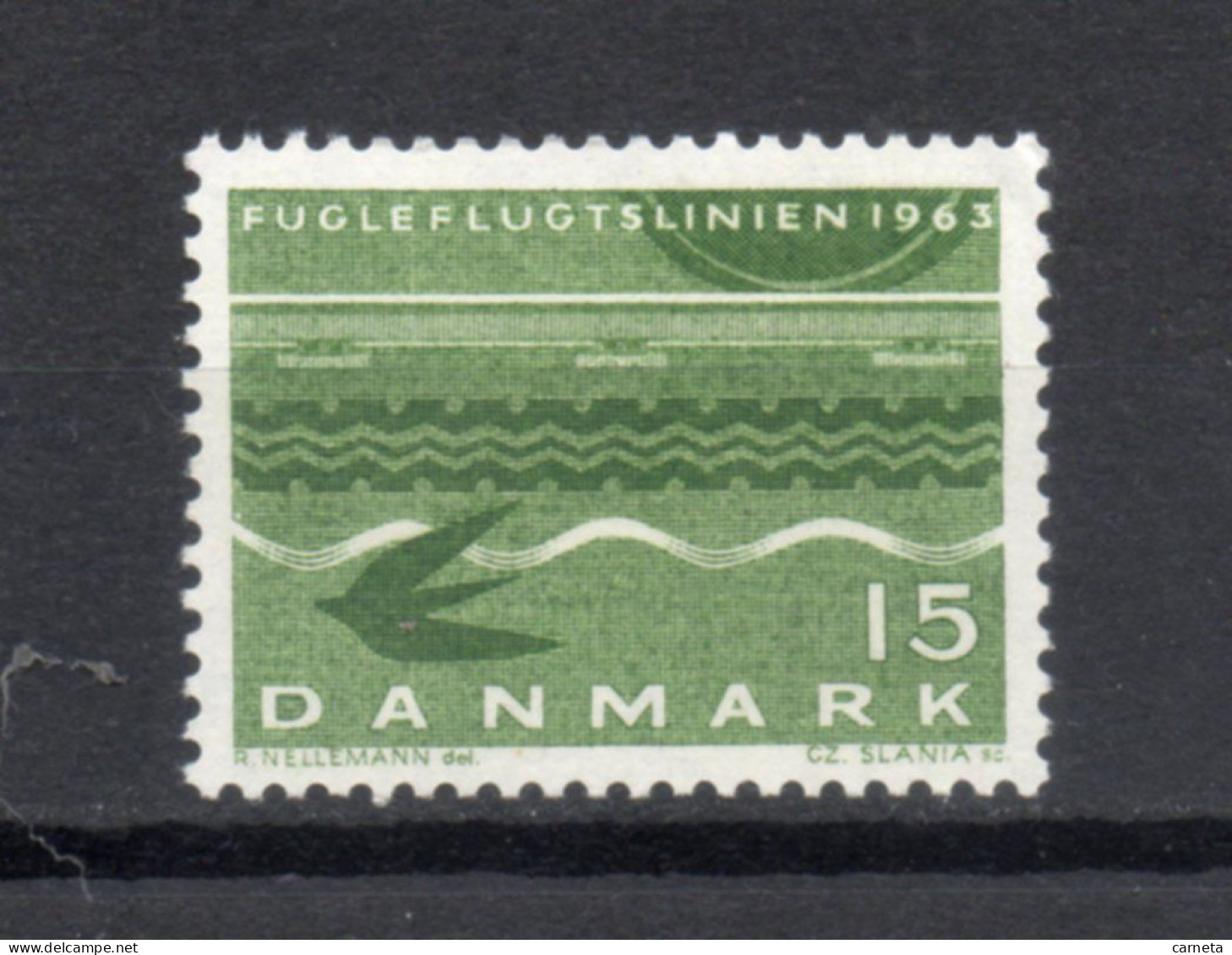 DANEMARK   N° 436   NEUF SANS CHARNIERE  COTE  0.20€    TRAIN FERRY BOAT - Nuevos