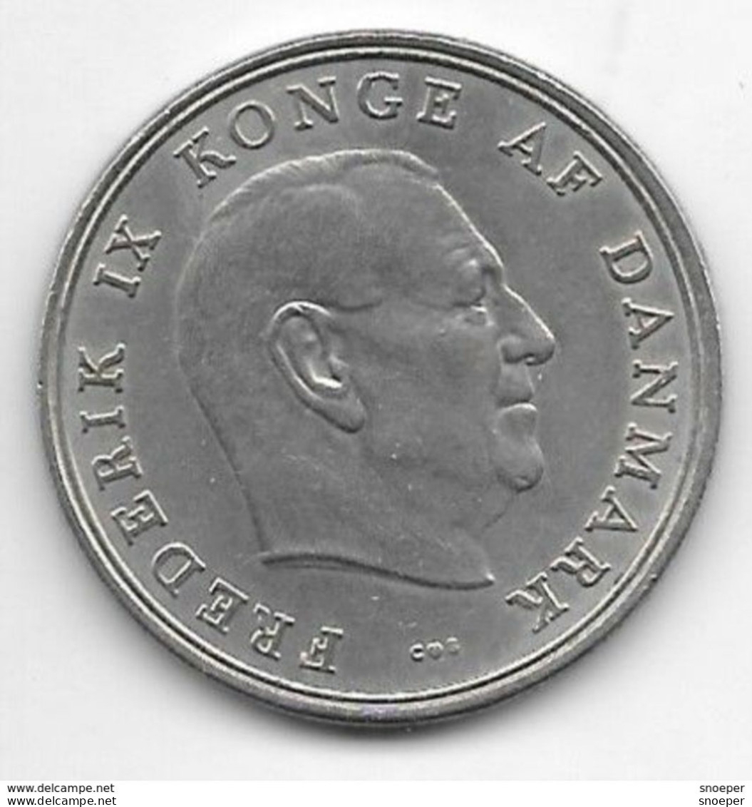 *denmark 5 Kroner 1968 Km 853.1  Xf+/ms60 - Danemark