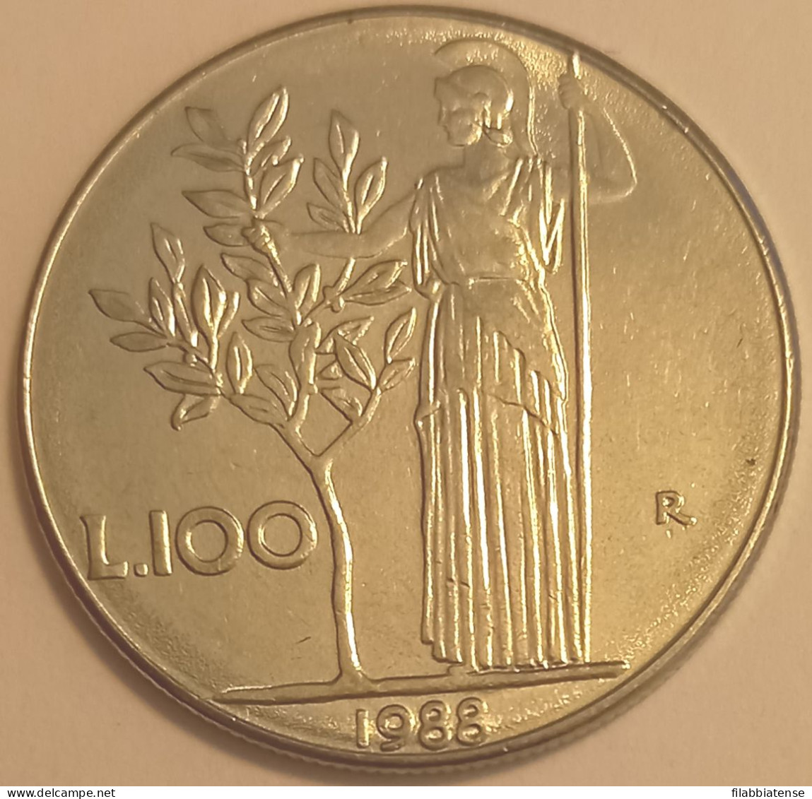 1988 - Italia 100 Lire     ----- - 100 Lire