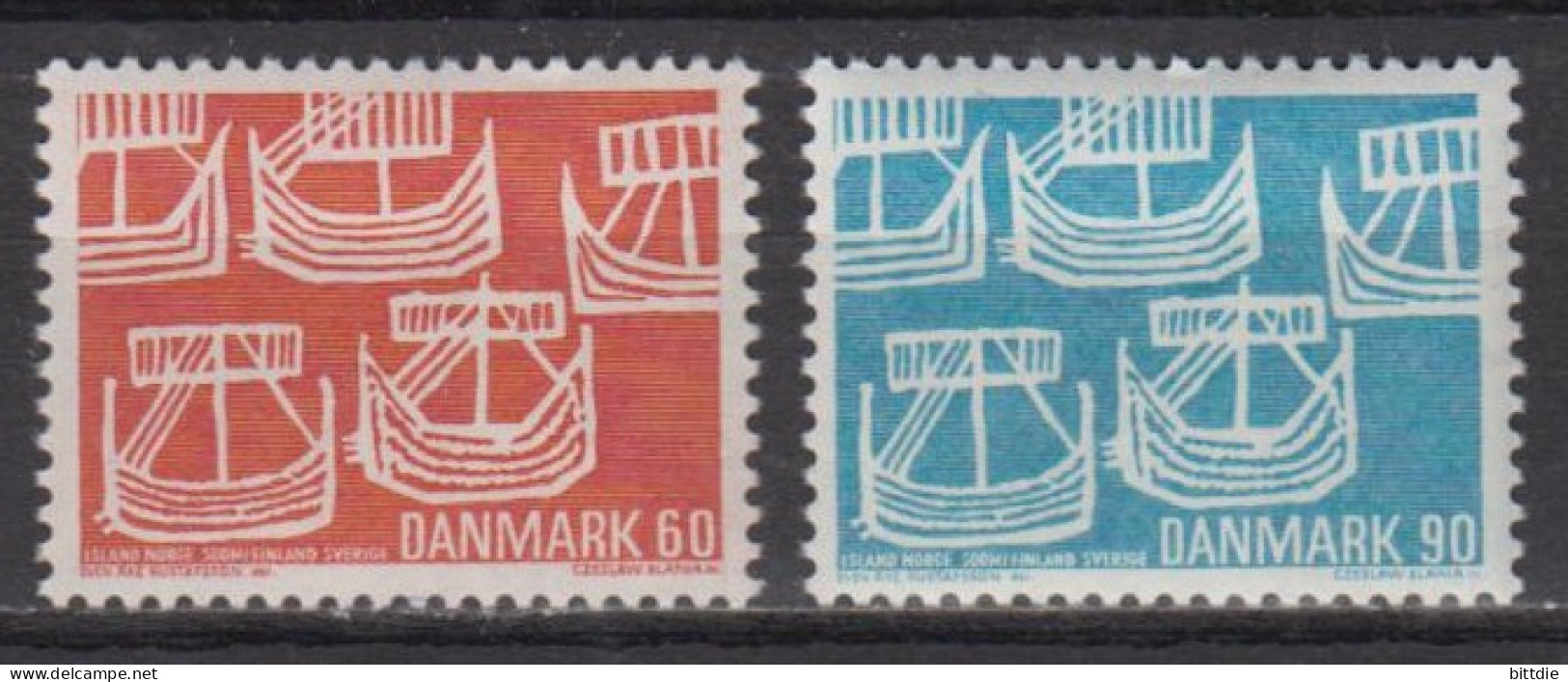 Dänemark  475/76 , Xx  (S 1772) - Unused Stamps