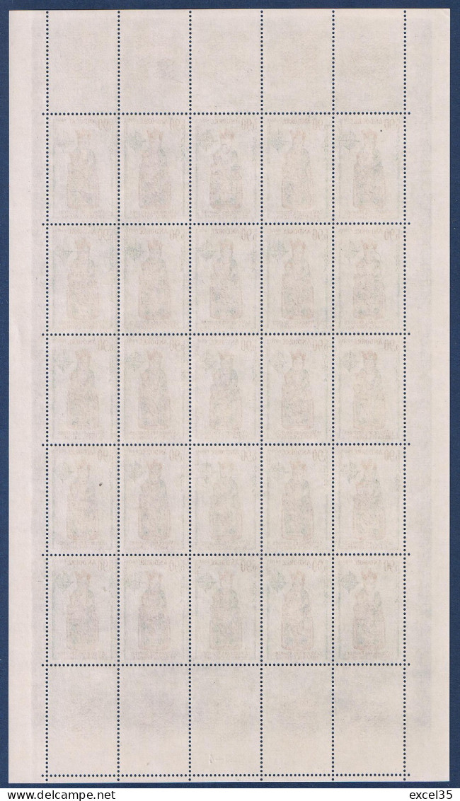 COTE 1375 € - YVERT N° 237 Et 238 N** - Feuille ANDORRE EUROPA 1974 à 12% De La Cote  - SCAN RECTO-VERSO = SANSURPRISE - Blocks & Sheetlets