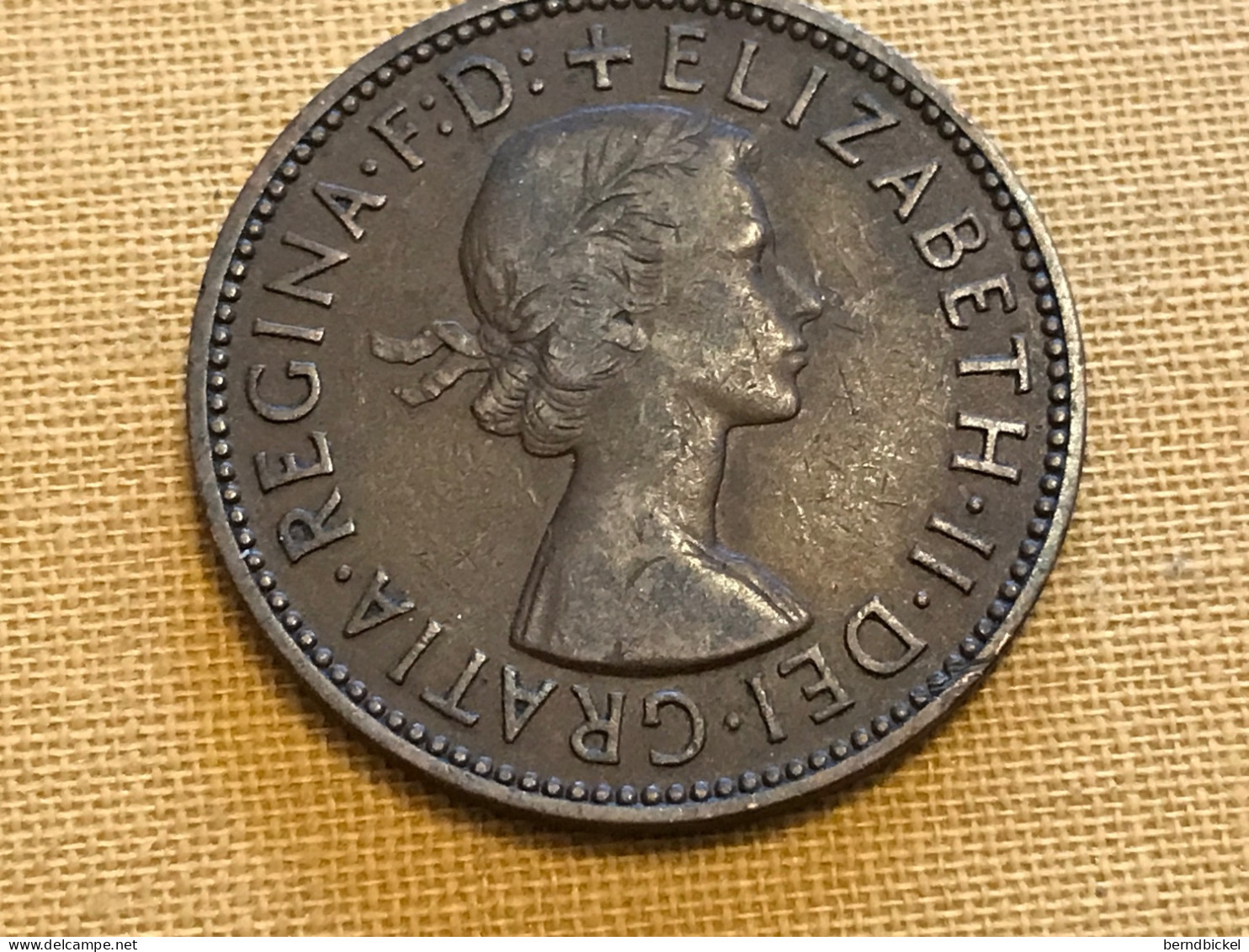 Münze Münzen Umlaufmünze Großbritannien 1/2 Penny 1955 - C. 1/2 Penny