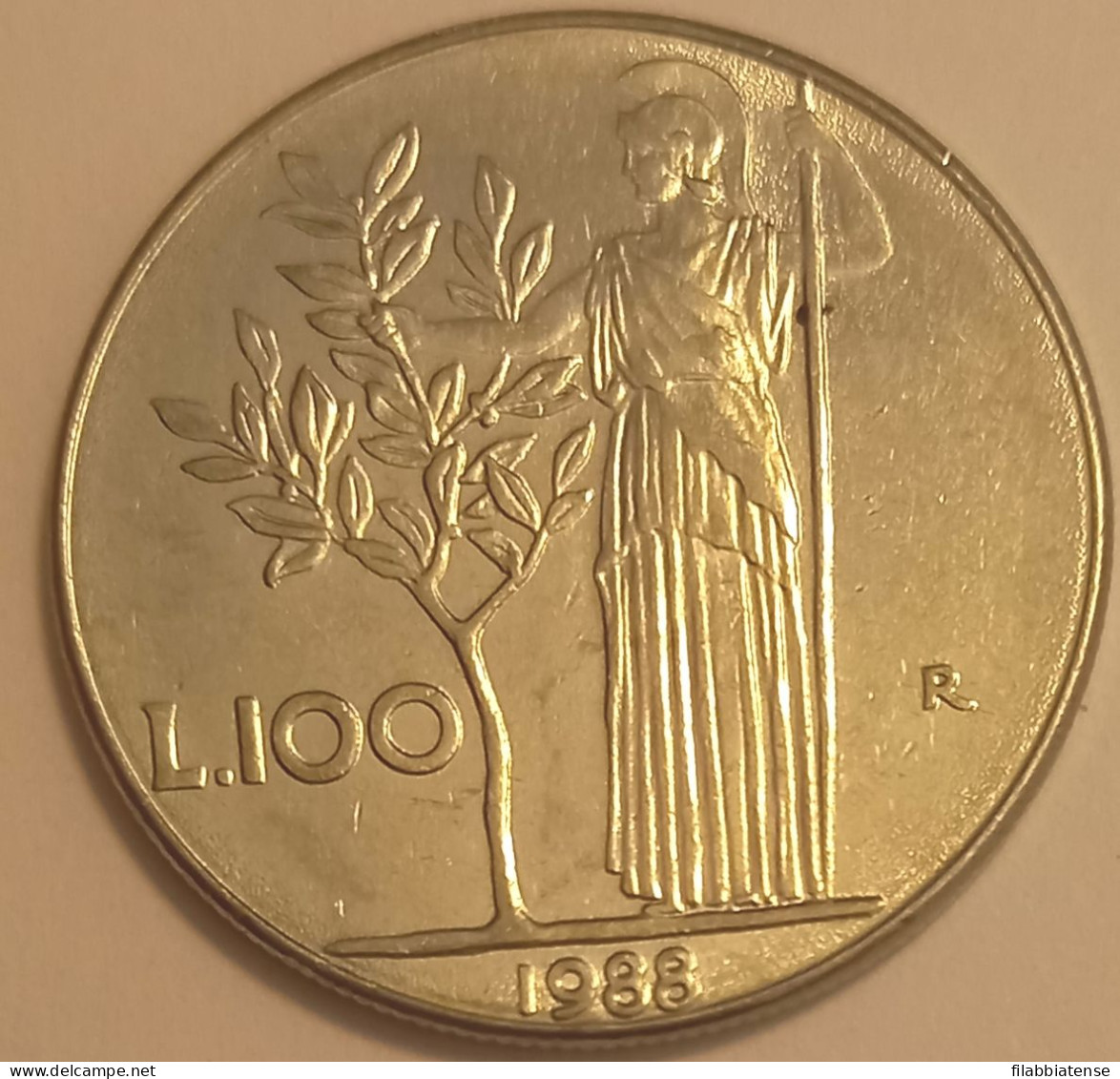 1988 - Italia 100 Lire     ----- - 100 Lire