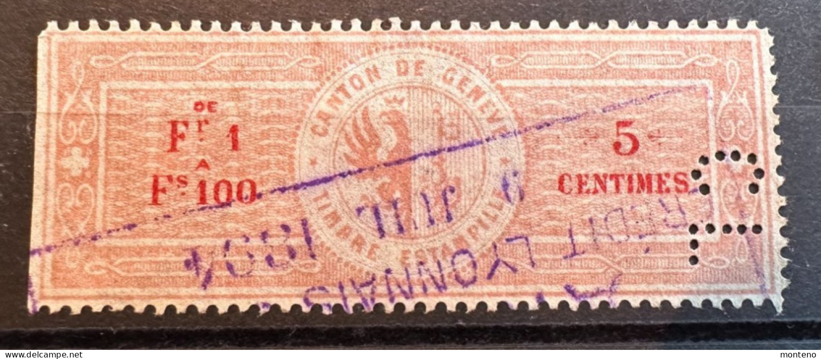 Vaud - Revenue Stamps