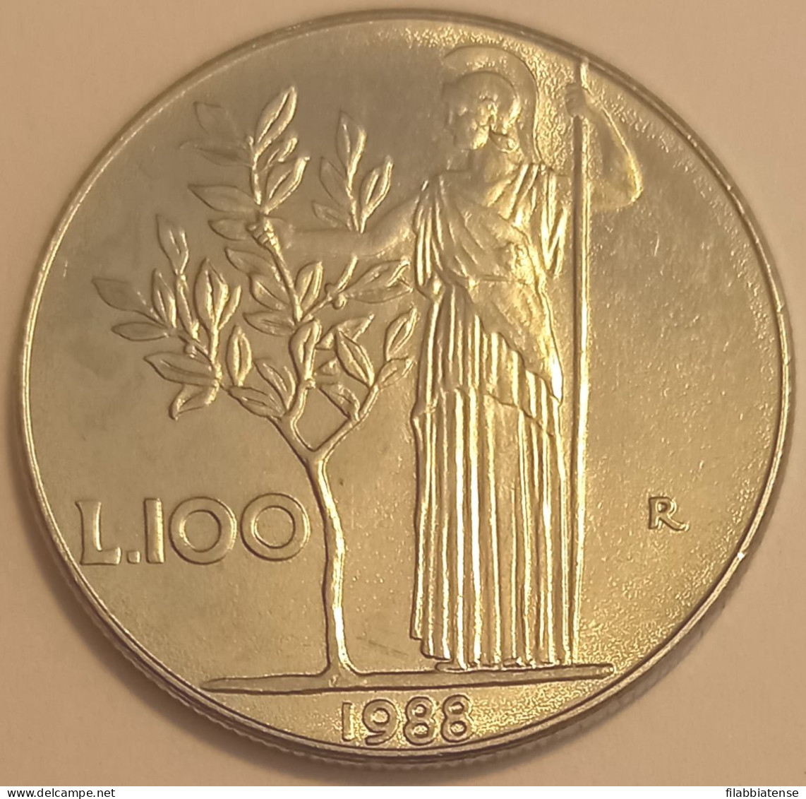 1988 - Italia 100 Lire     ----- - 100 Lire