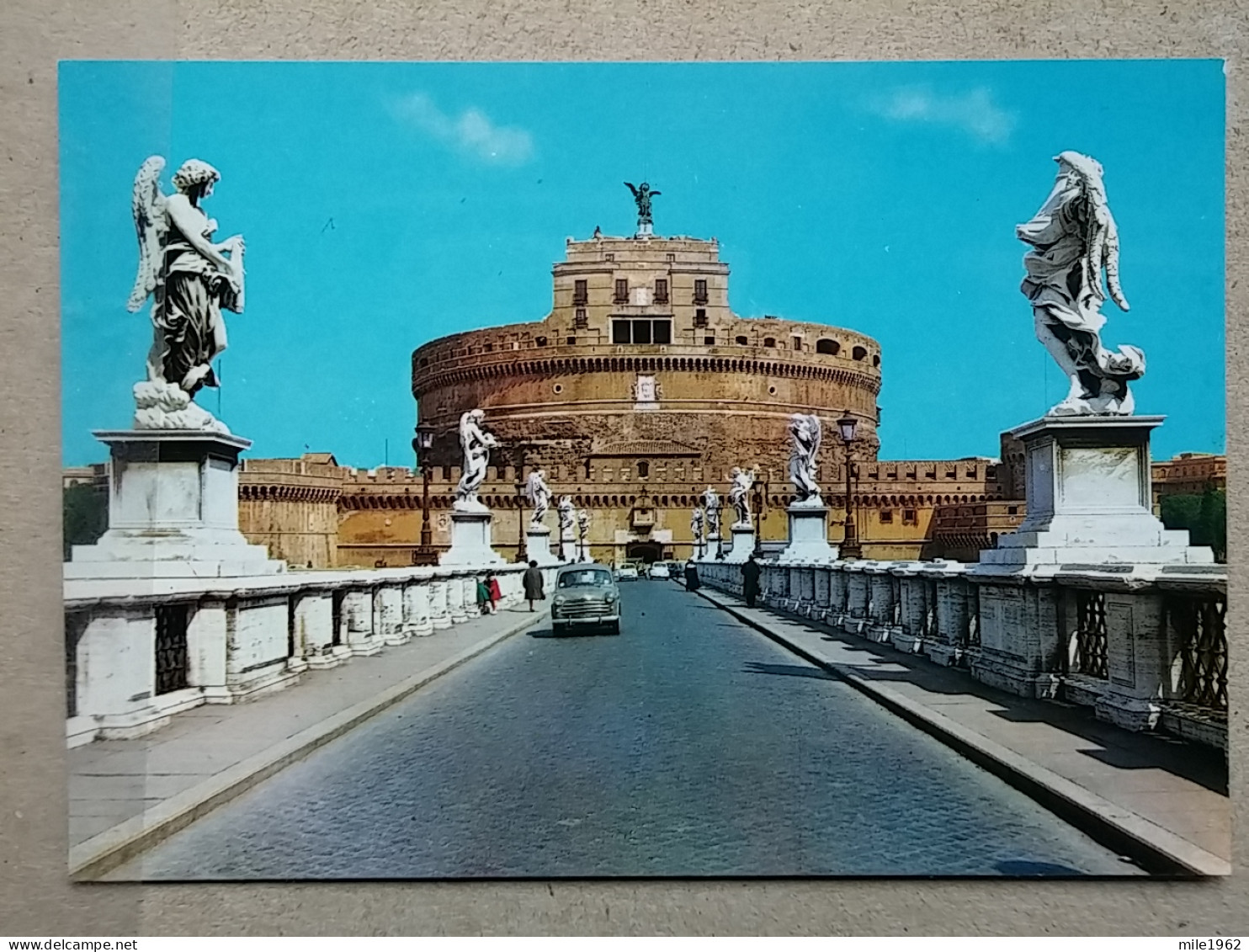 KOV 417-65 - ROMA, Italia, CHATEAU, CASTLE ST ANGELO - Castel Sant'Angelo