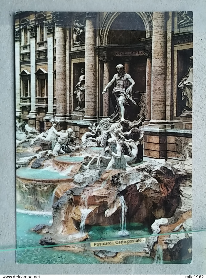 KOV 417-66 - ROMA, Italia, Fontana Di Trevi, Fontaine, Fountain - Fontana Di Trevi