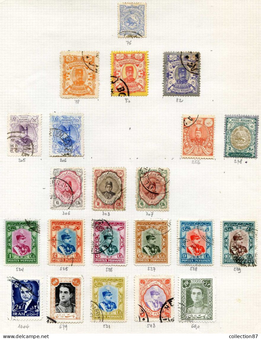 Réf 79 < IRAN < Collection De 26 Valeurs - Iran