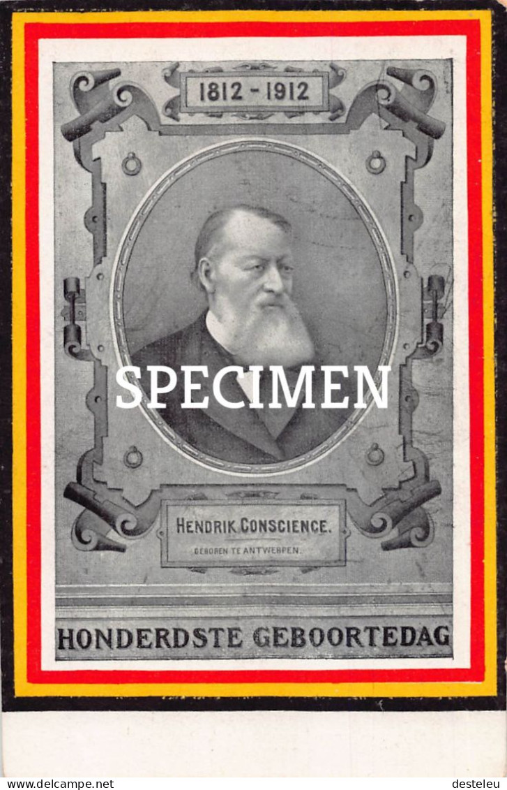 Hendrik Conscience  Honderdste Geboortedag 1812-1912 - Ecrivains