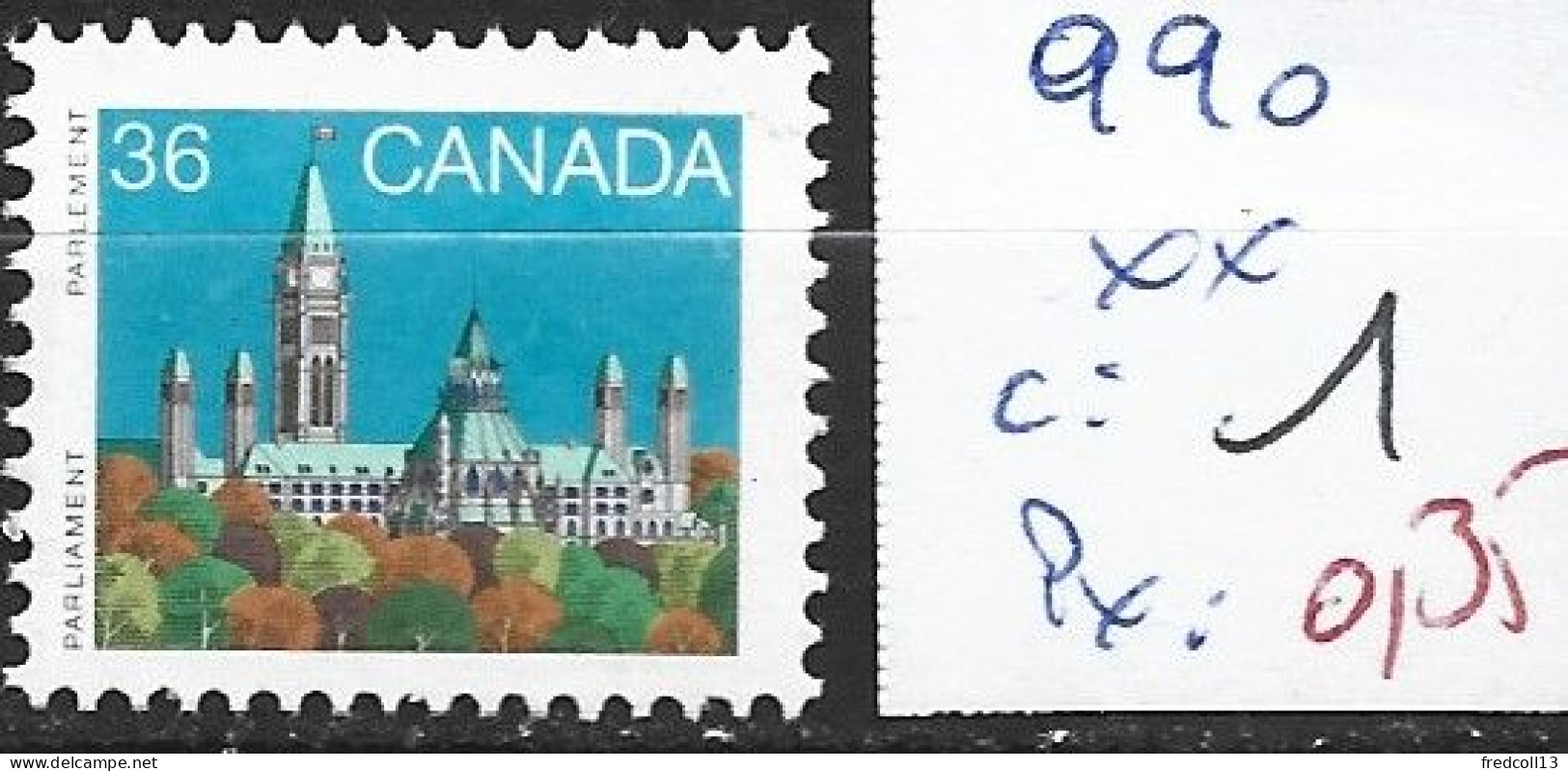 CANADA 990 ** Côte 1 € - Unused Stamps