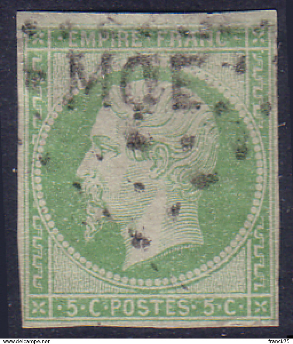 *RARE* 5c Napoléon Des Colonies Générales Oblitéré MQE Aspect TB (Dallay N° 8 , Cote +575€) - Napoleon III