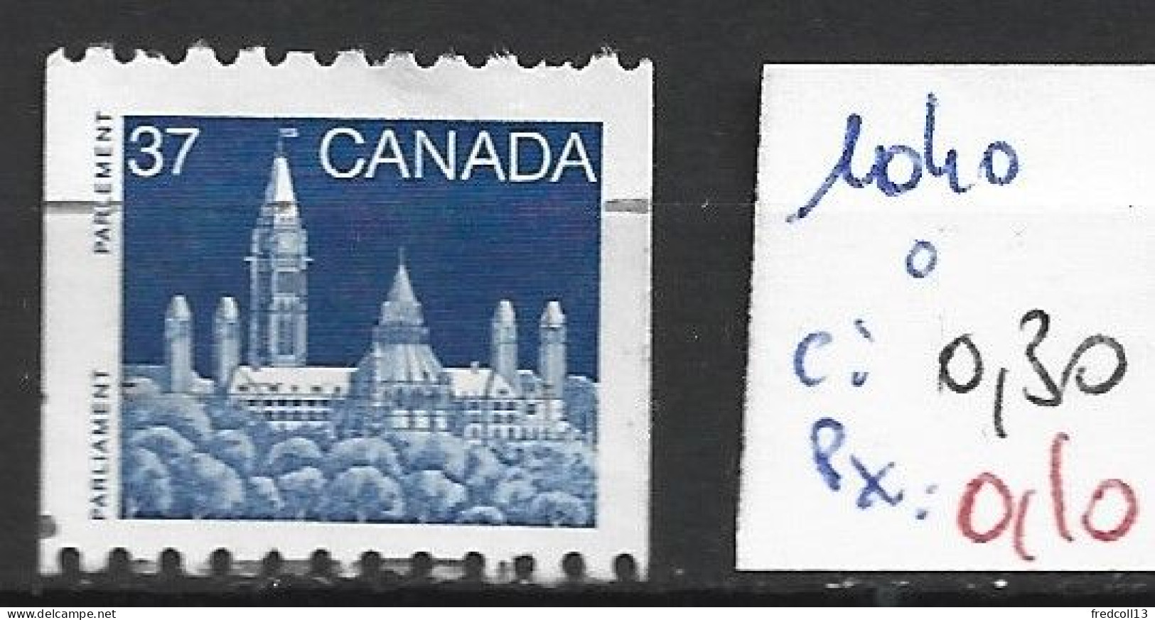 CANADA 1040 Oblitéré Côte 0.30 € - Oblitérés