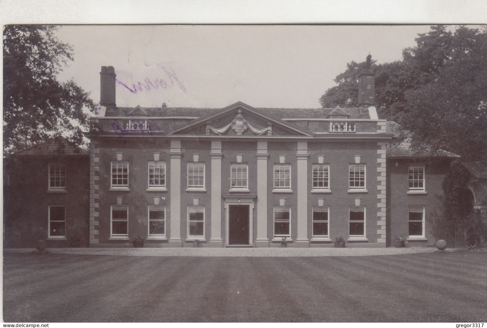 D2568) Sehr Alte FOTO AK Hochgalnz - NORTON HALES Brand Hall Building Shropshire - Gel Wien 24.12.1926 - Shropshire