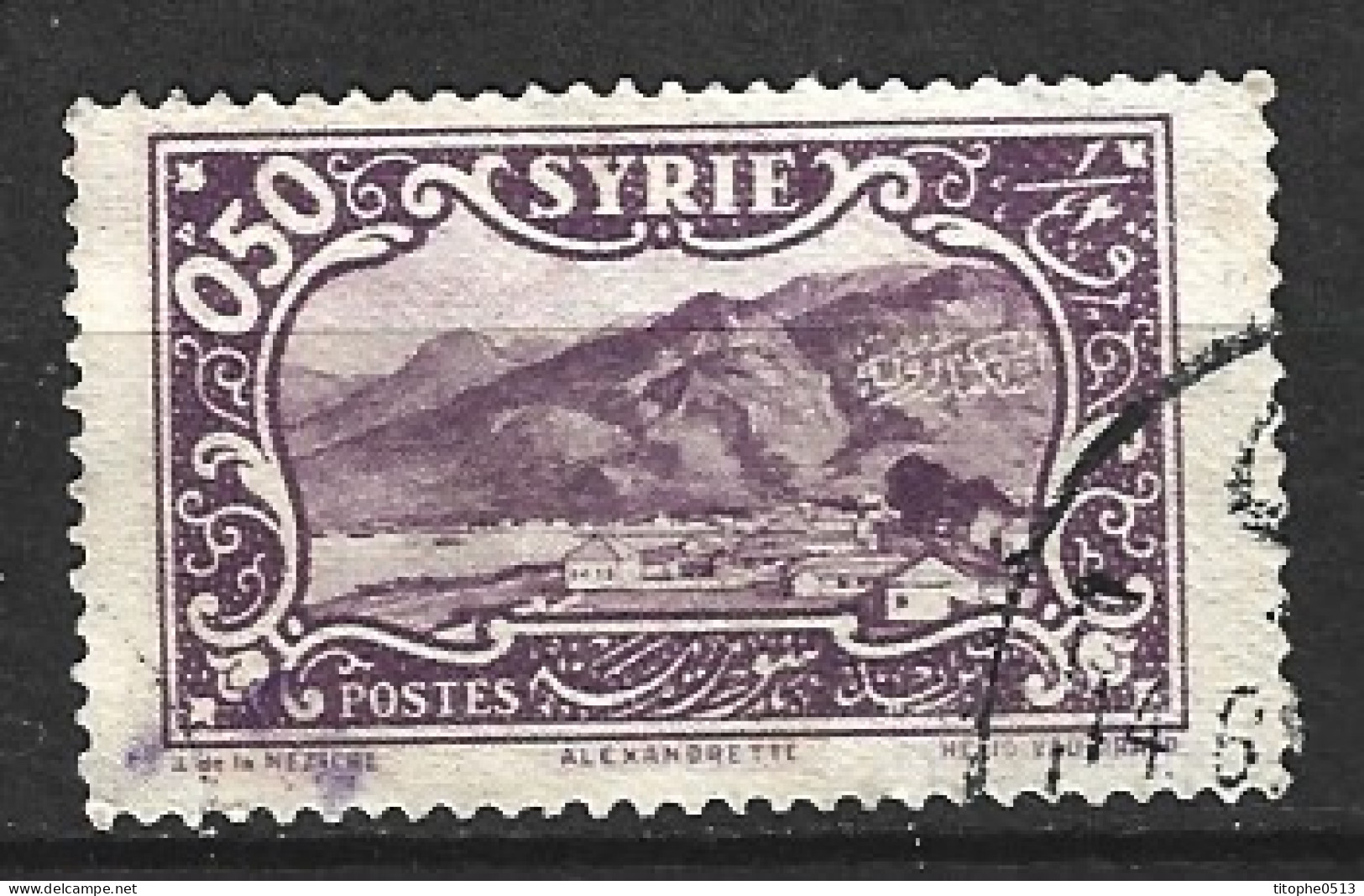 SYRIE. N°203 Oblitéré De 1930-6. Alexandrette. - Oblitérés