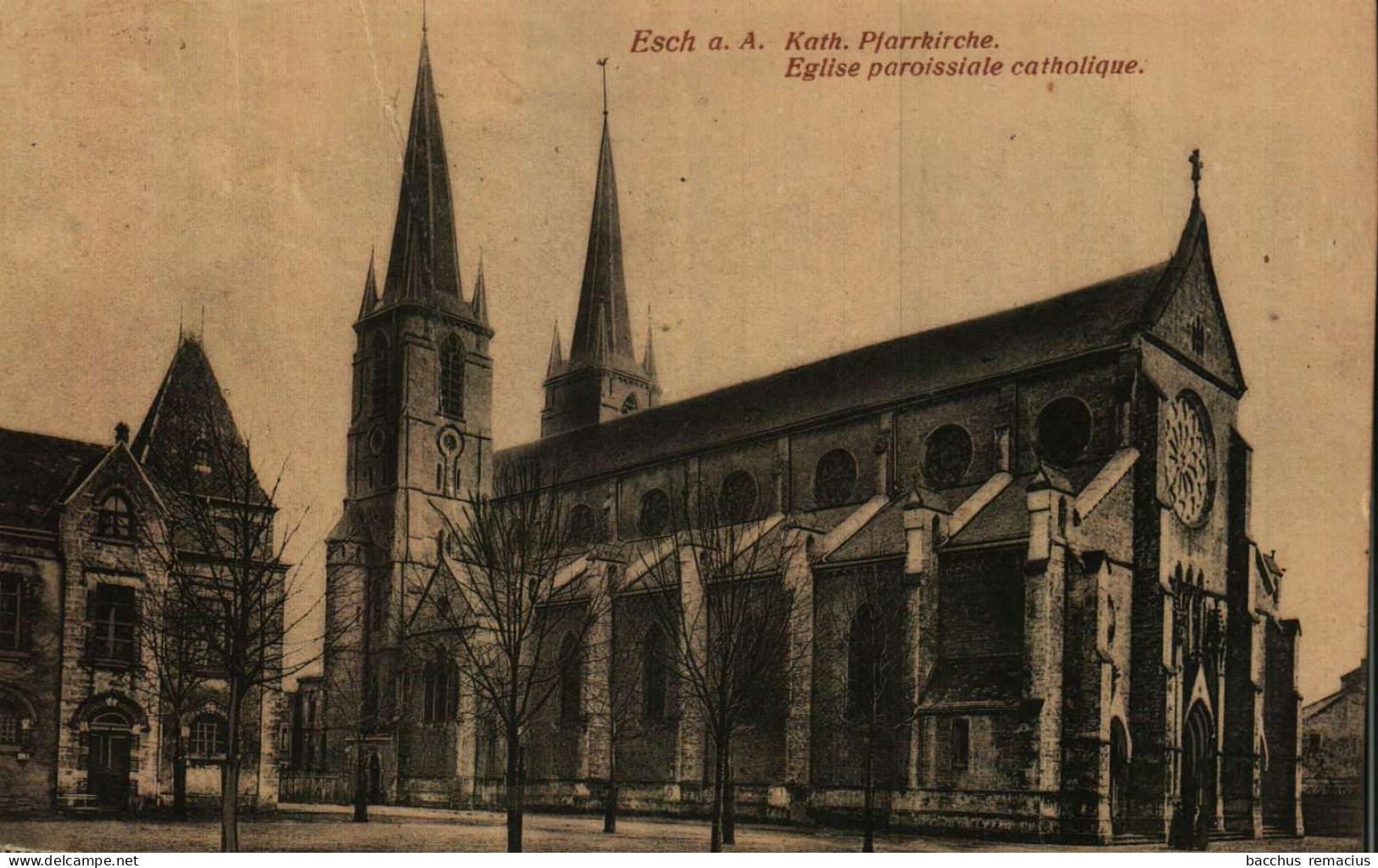 ESCH-SUR-ALZETTE - Katholische Pfarrkirche - Église Paroissiale Catholique - Esch-sur-Alzette