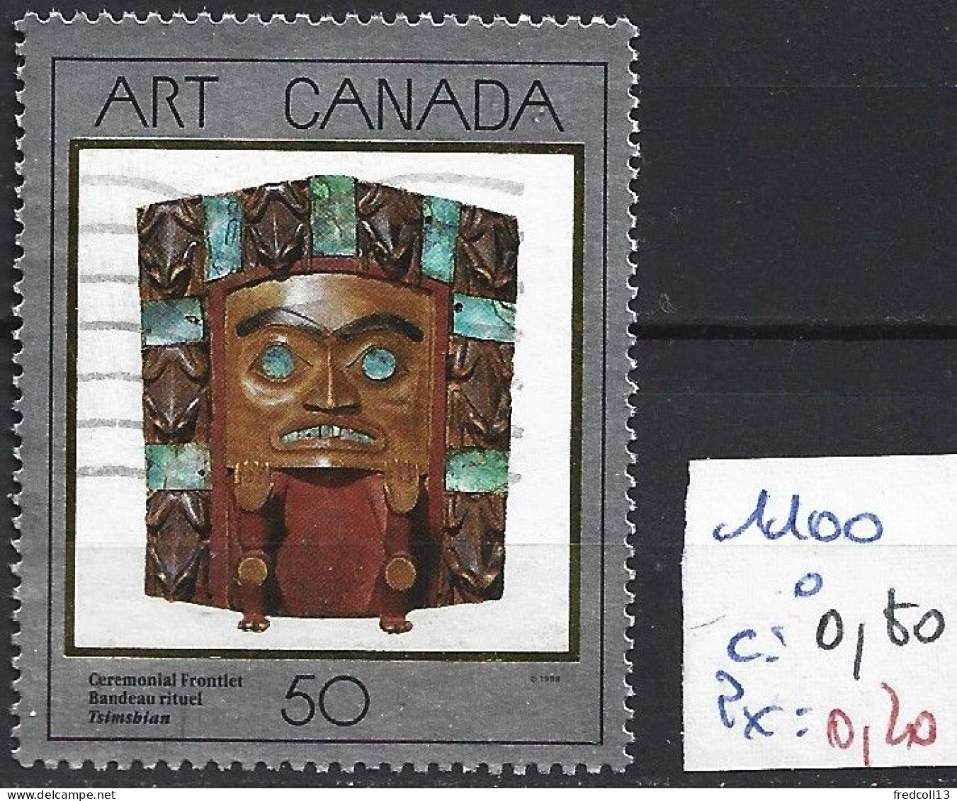 CANADA 1100 Oblitéré Côte 0.80 € - Used Stamps
