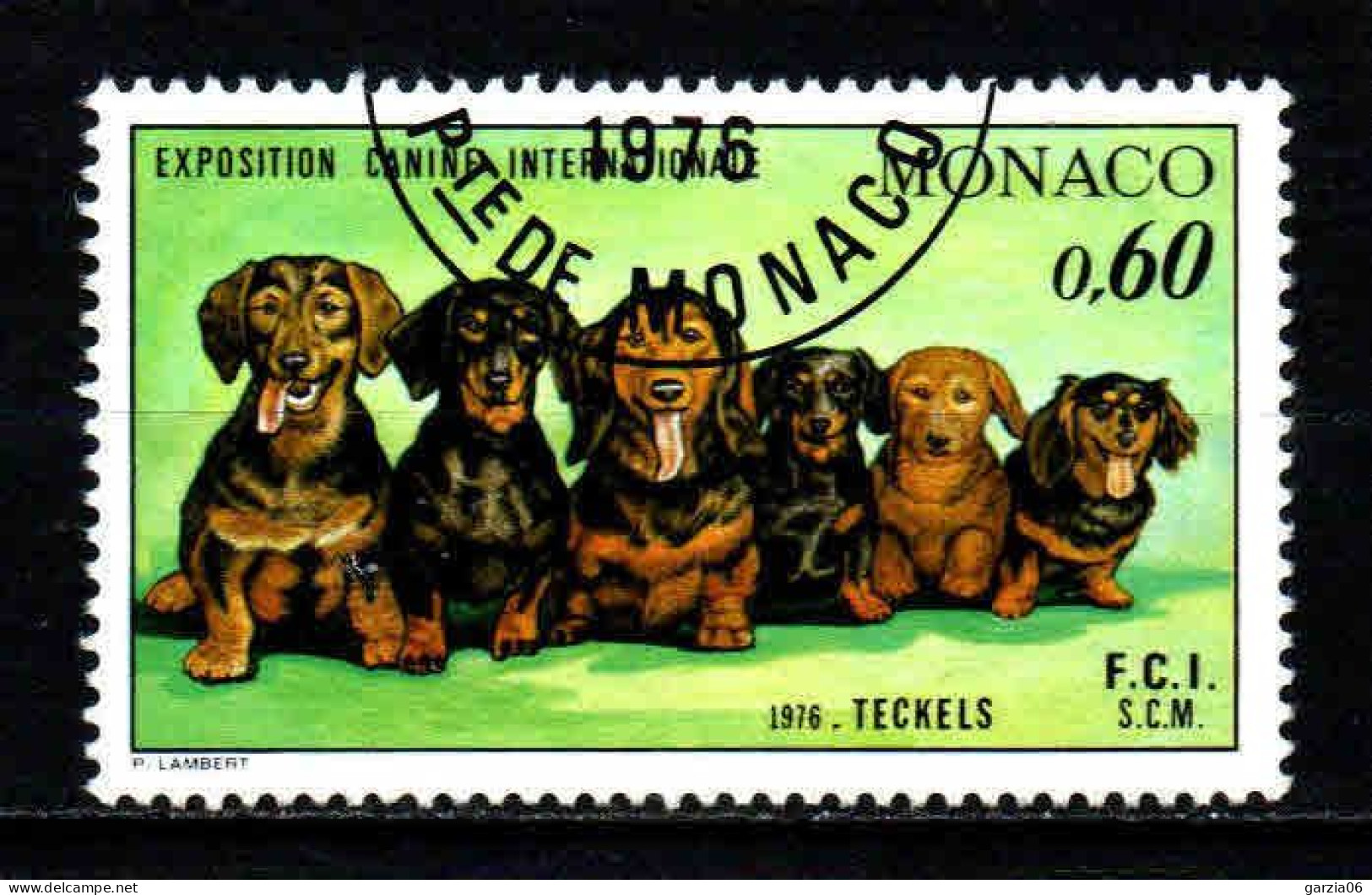 Monaco - 1976  - Exposition Canine   - N° 1051 -  Oblitérés - Used - Used Stamps