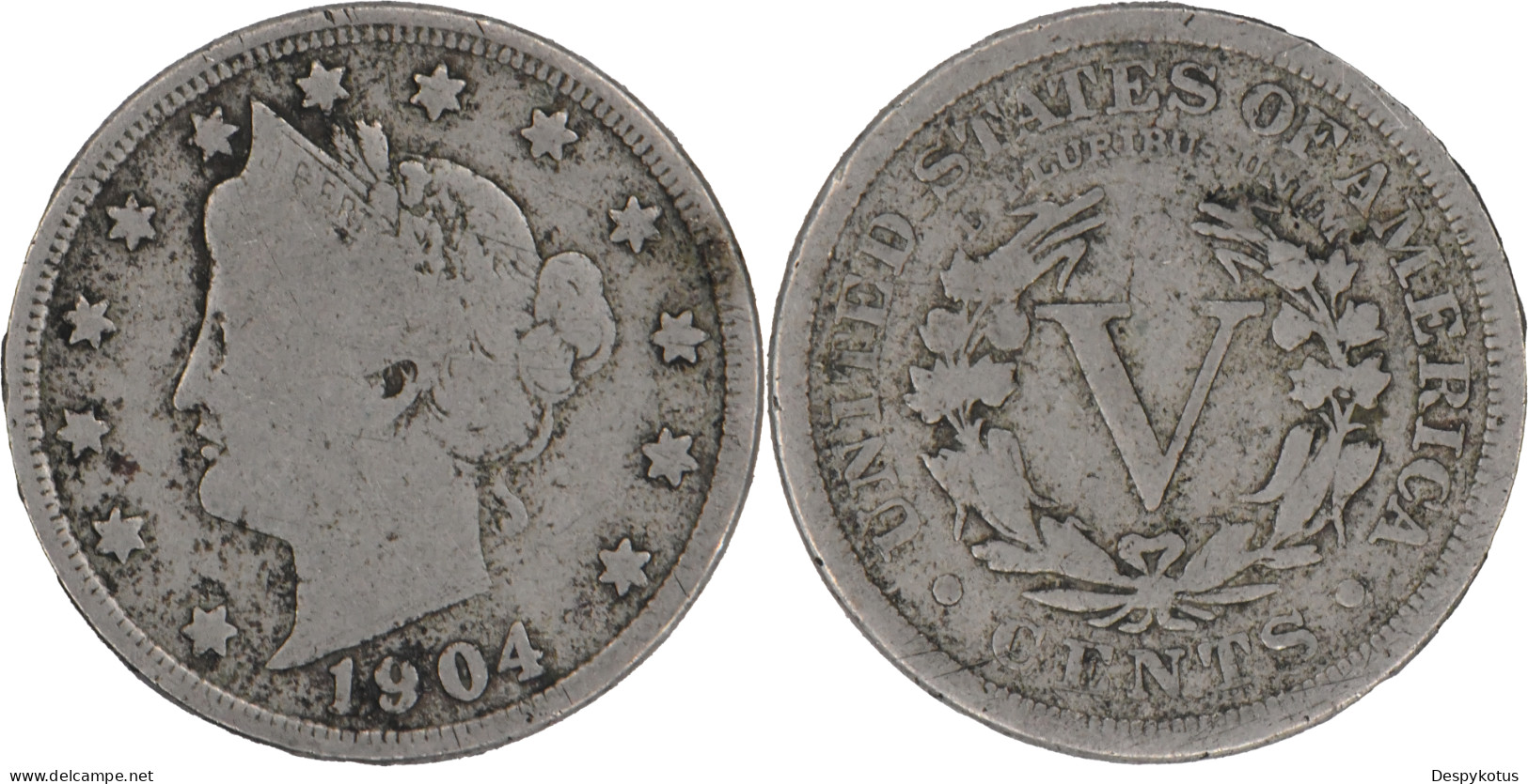 USA - 1903 - 5 Cents Liberty - 17-208 - 1883-1913: Liberty