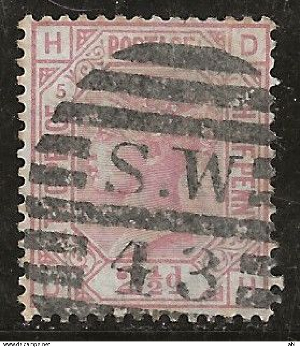 Grande-Bretagne 1873 N° Y&T :  56 Obl. - Used Stamps