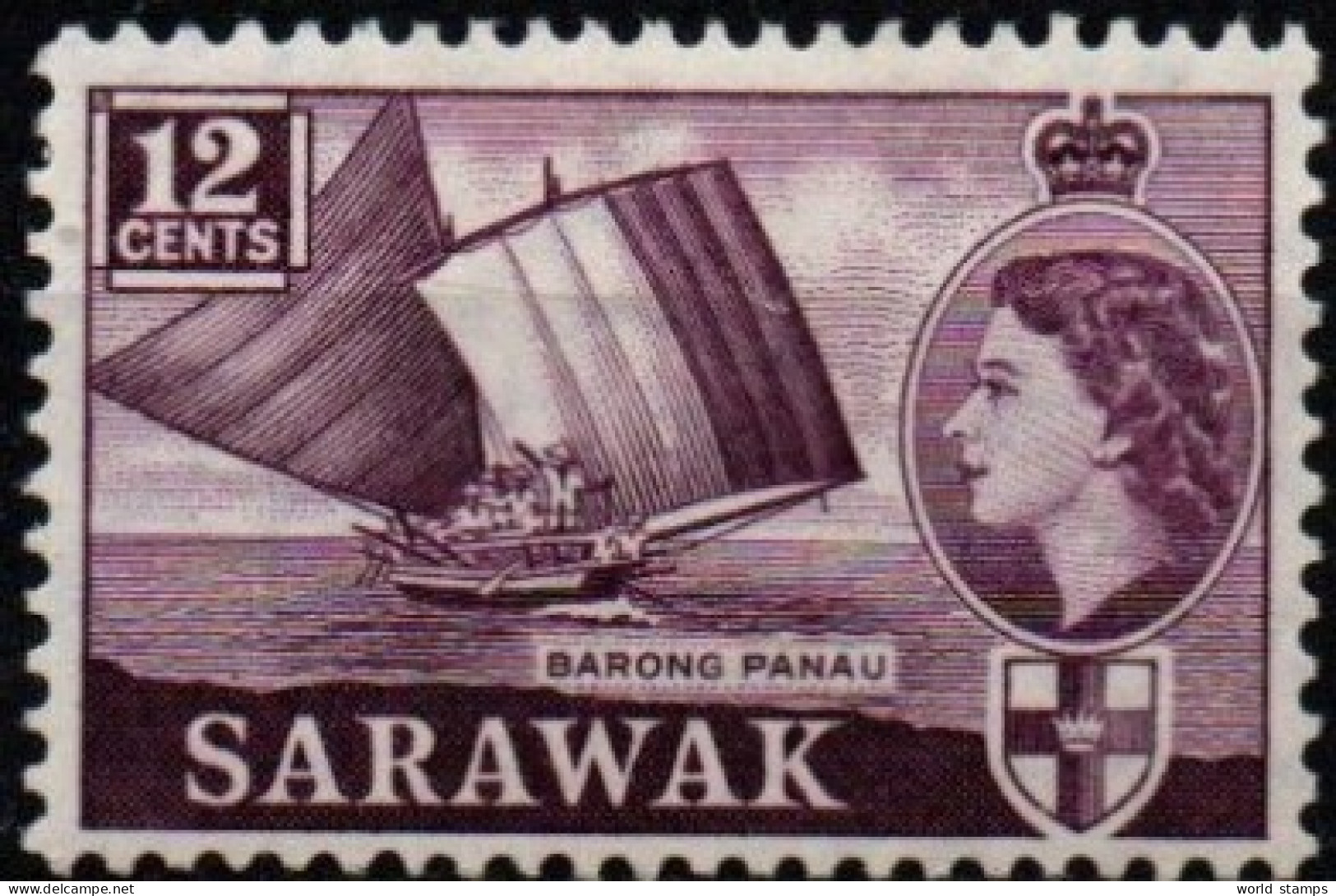 SARAWAK 1955-7 * - Sarawak (...-1963)