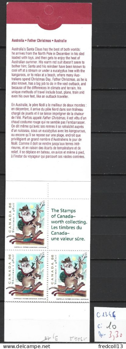 CANADA Carnet 1344 Côte 10 € - Carnets Complets