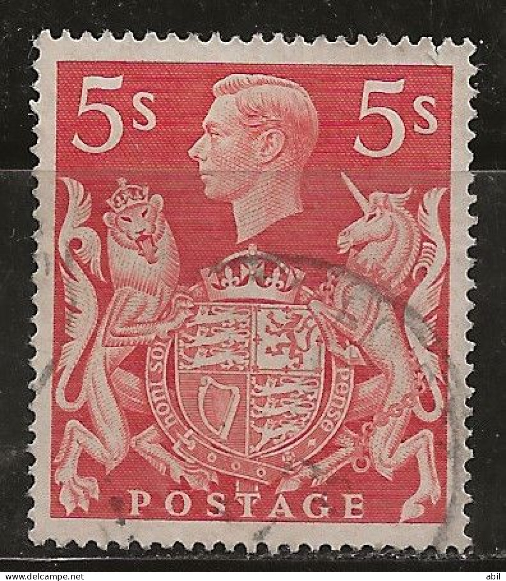 Grande-Bretagne 1939 N° Y&T :  225 Obl. - Usati