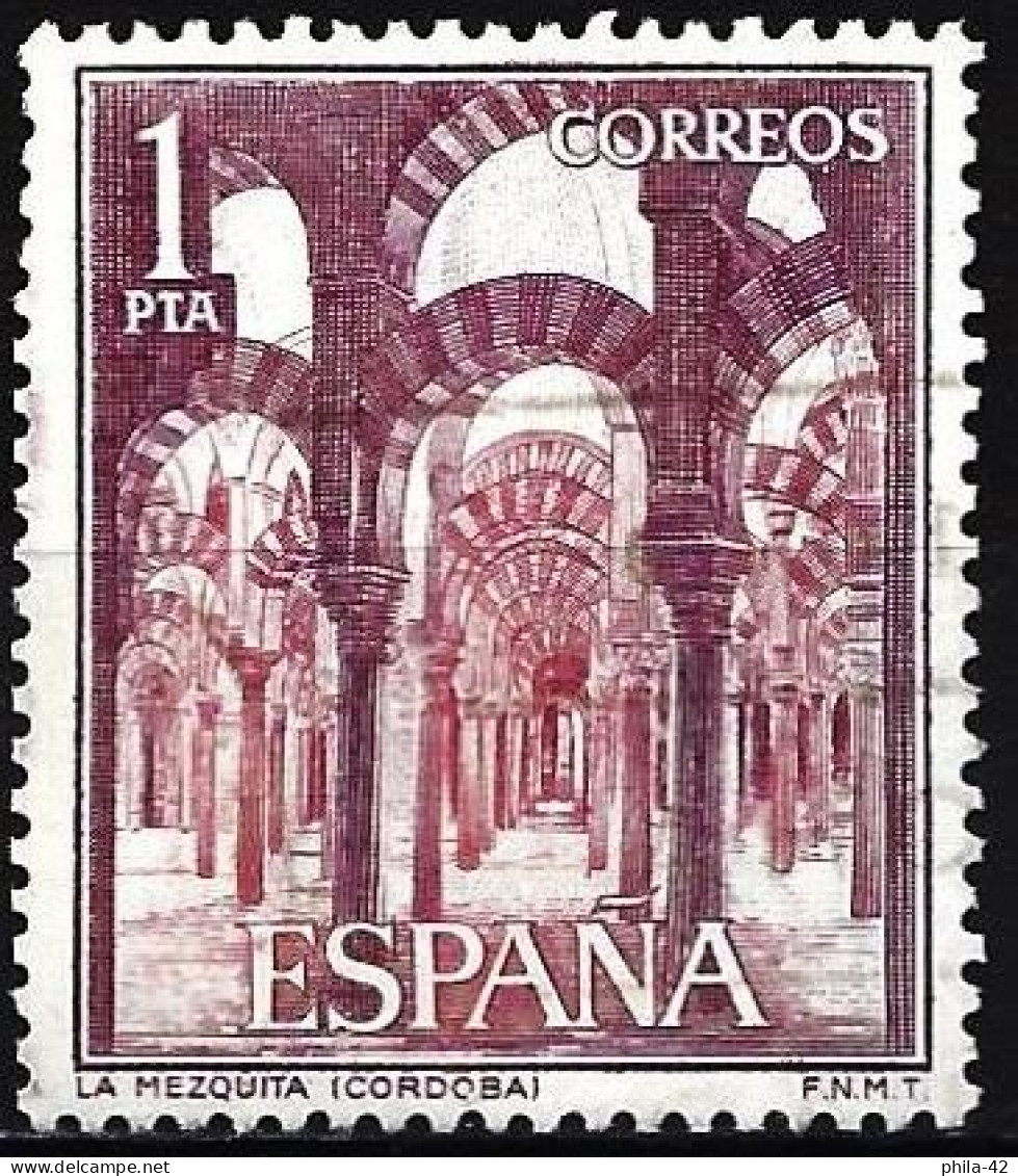 Spain 1964 - Mi 1469 - YT 1211 ( Mosque, Córdoba ) - Moscheen Und Synagogen