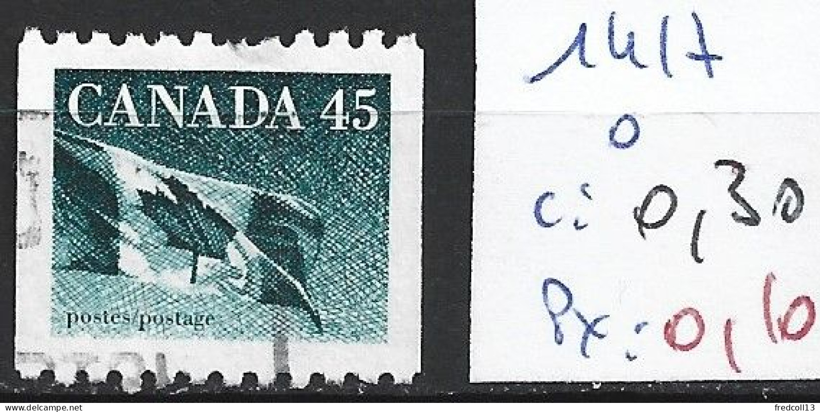 CANADA 1417 Oblitéré Côte 0.30 € - Oblitérés