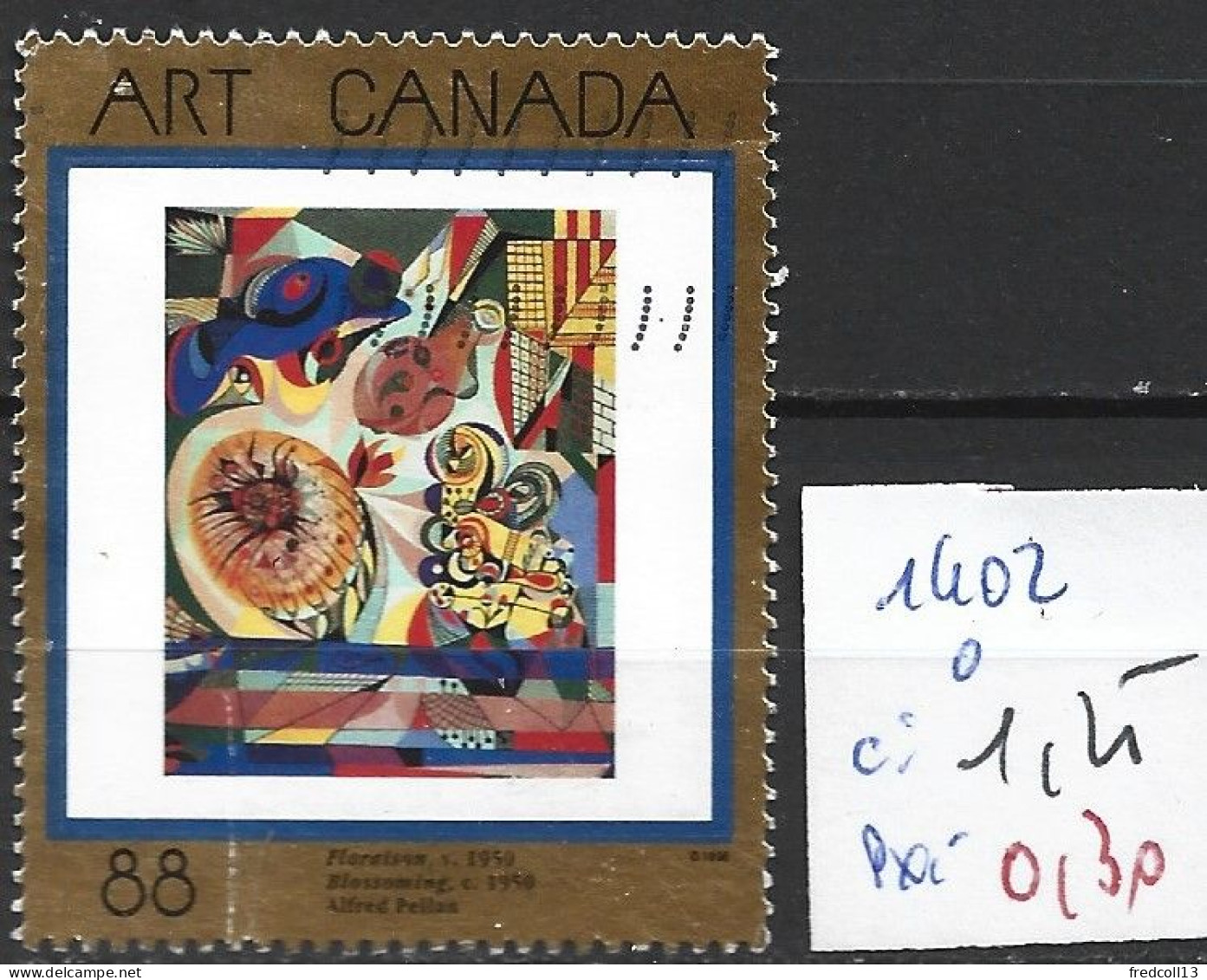 CANADA 1402 Oblitéré Côte 1.25 € - Oblitérés