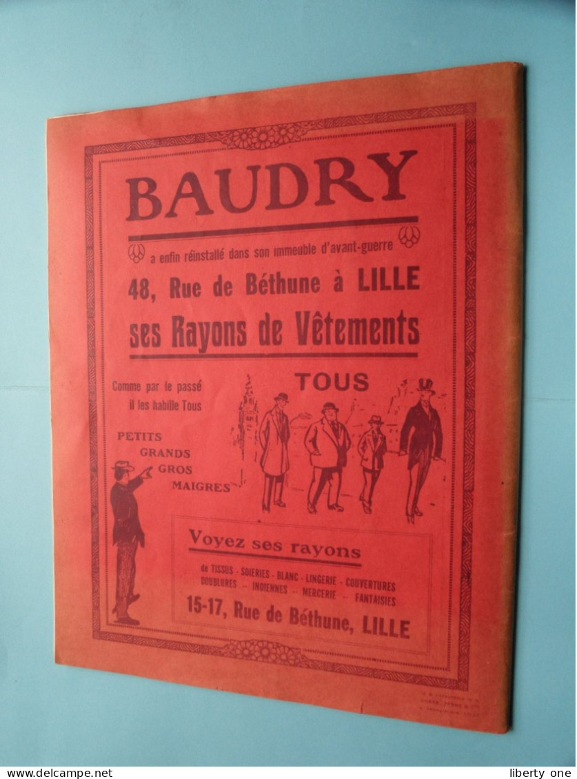 La REVUE de L'ALHAMBRA Edité par Lille-Publicité, 70 Rue de Paris, LILLE ( Voir SCANS ) Imp. Dubar Ferré Lille !