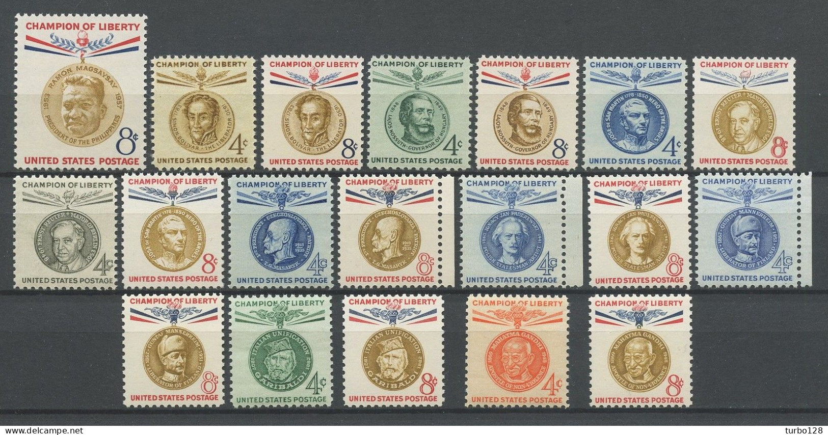 EU N° 634 646 647 650 651 661 662 675 676 681 682 697 698 702 703 705 706 709 710 ** Neufs MNH Superbes C 7.1 € Liberté - Neufs