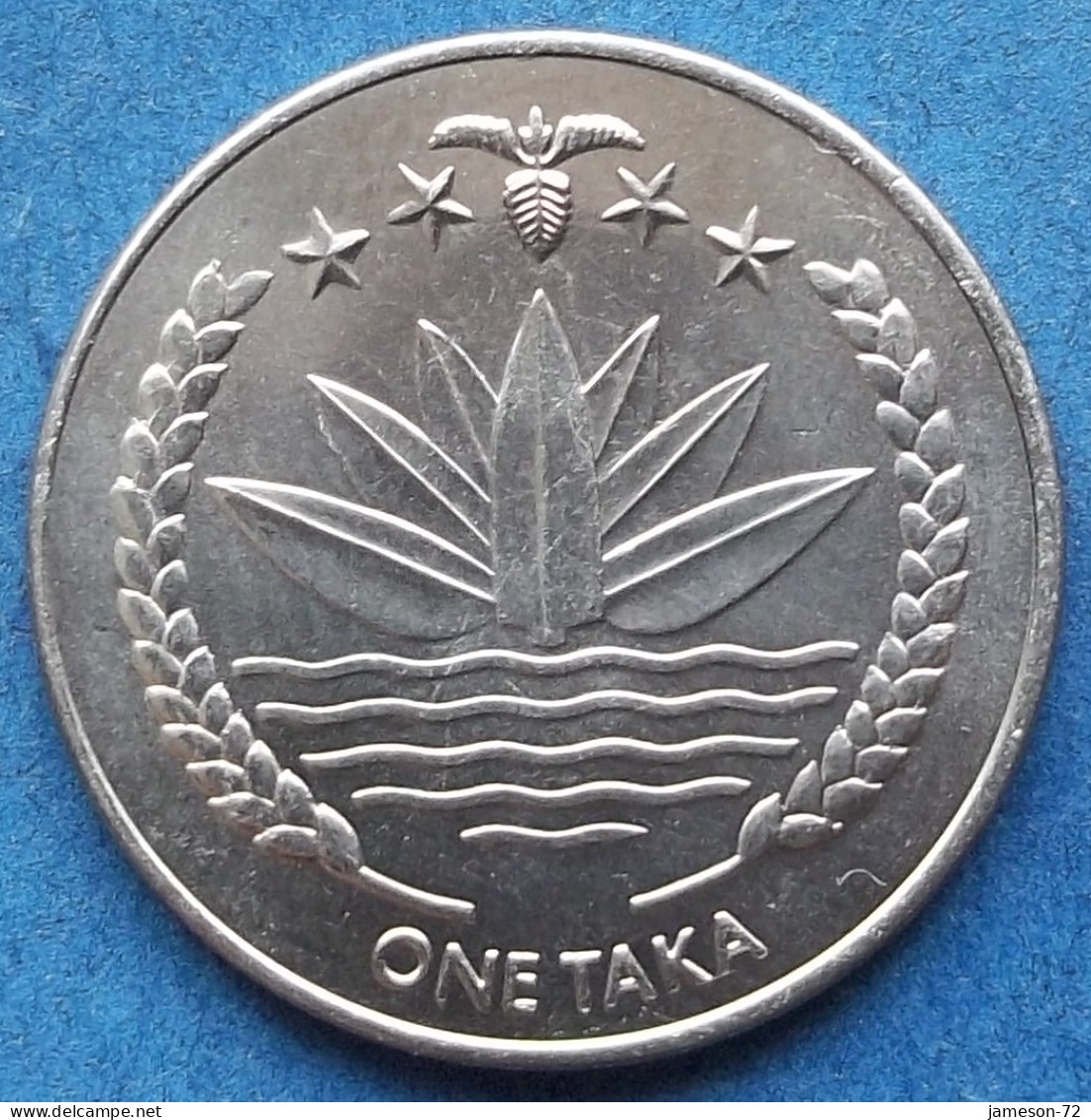 BANGLADESH - 1 Taka 2010 "Sheikh Mujibur Rahman" KM# 32 Independent Peoples Republic (1971) - Edelweiss Coins - Bangladesh