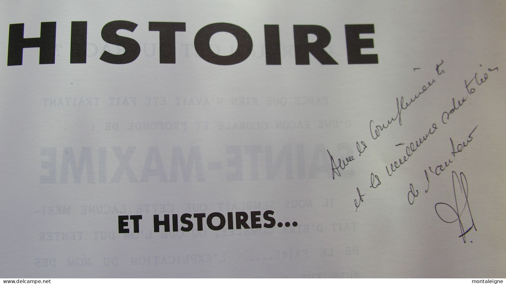 Sainte-Maxime (83) Histoire Et Histoires - Jean-Daniel De Germond - - Provence - Alpes-du-Sud